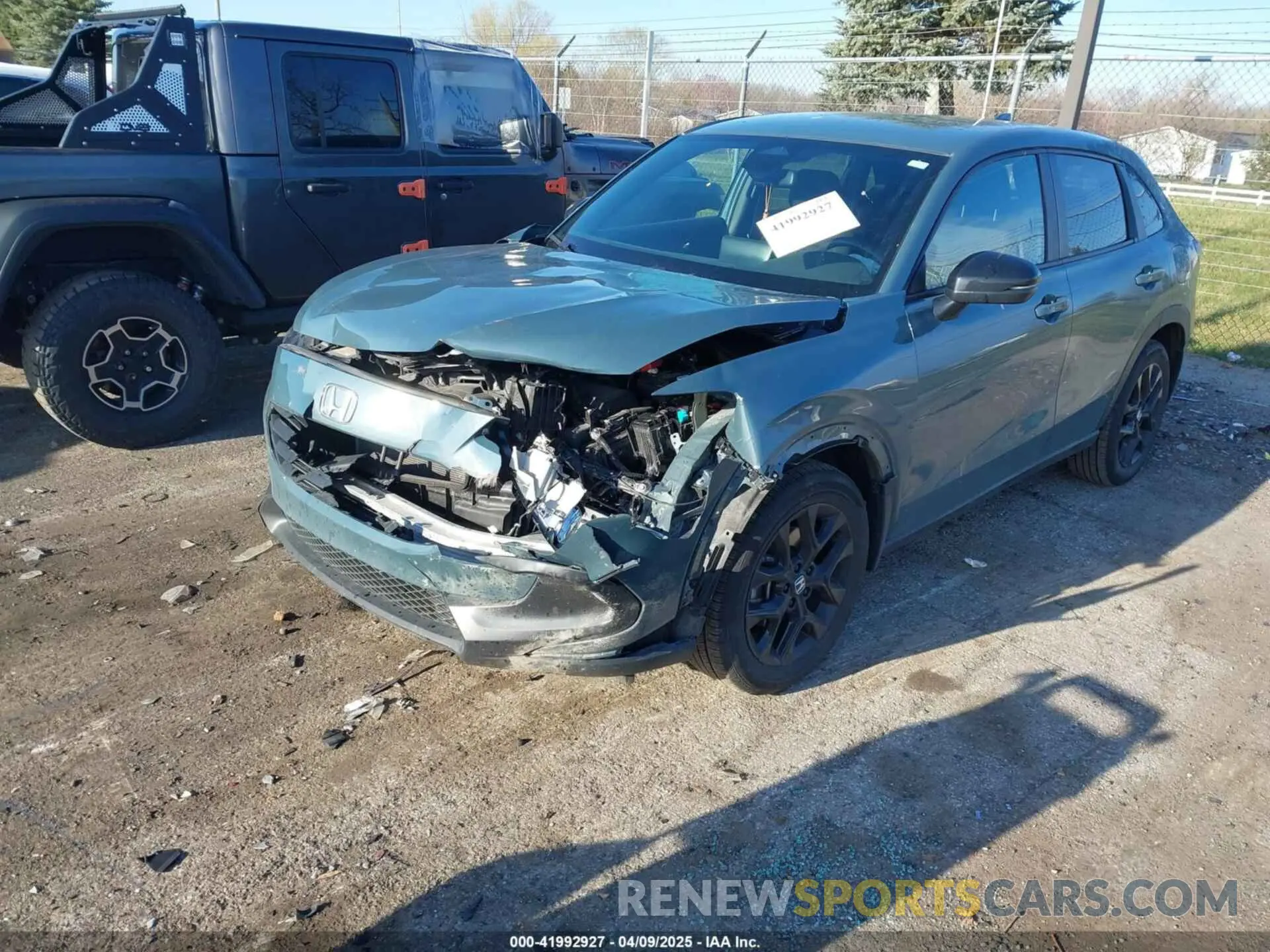 2 Photograph of a damaged car 3CZRZ2H59RM757654 HONDA HR-V 2024