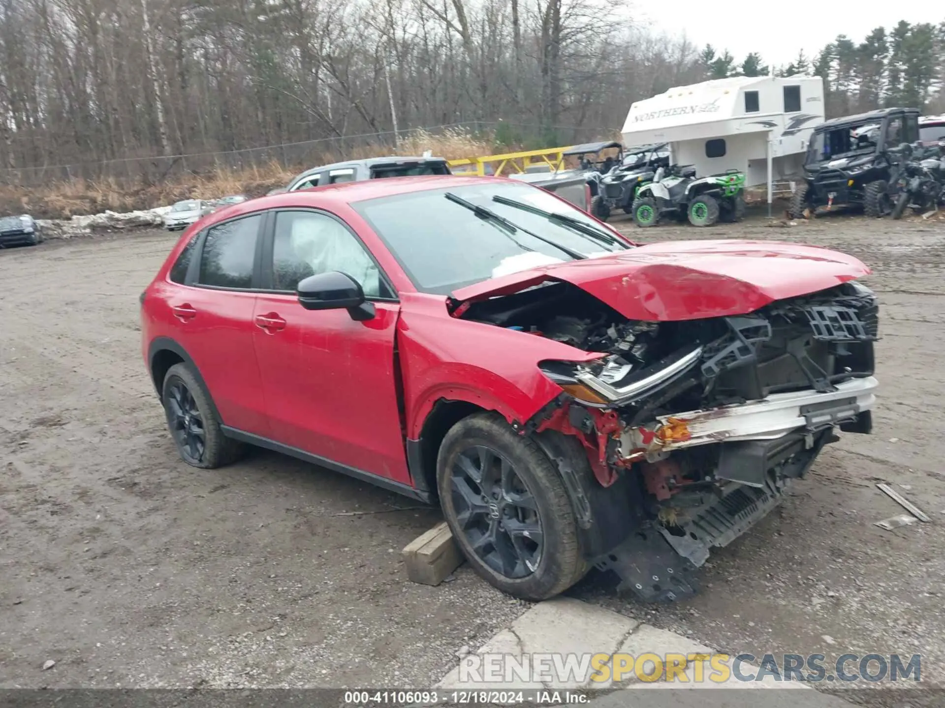 1 Photograph of a damaged car 3CZRZ2H5XRM726381 HONDA HR-V 2024