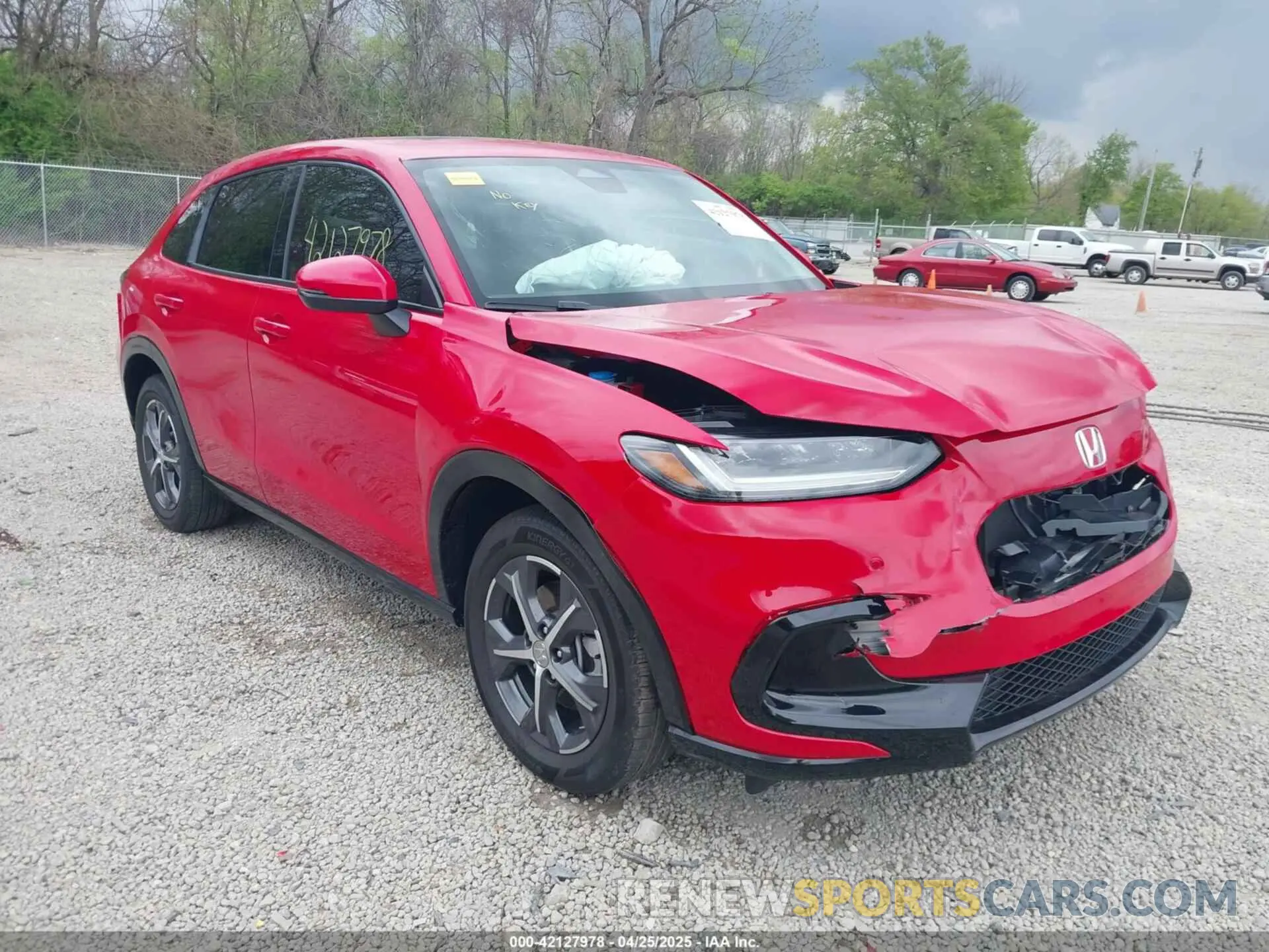 1 Photograph of a damaged car 3CZRZ2H74RM735269 HONDA HR-V 2024