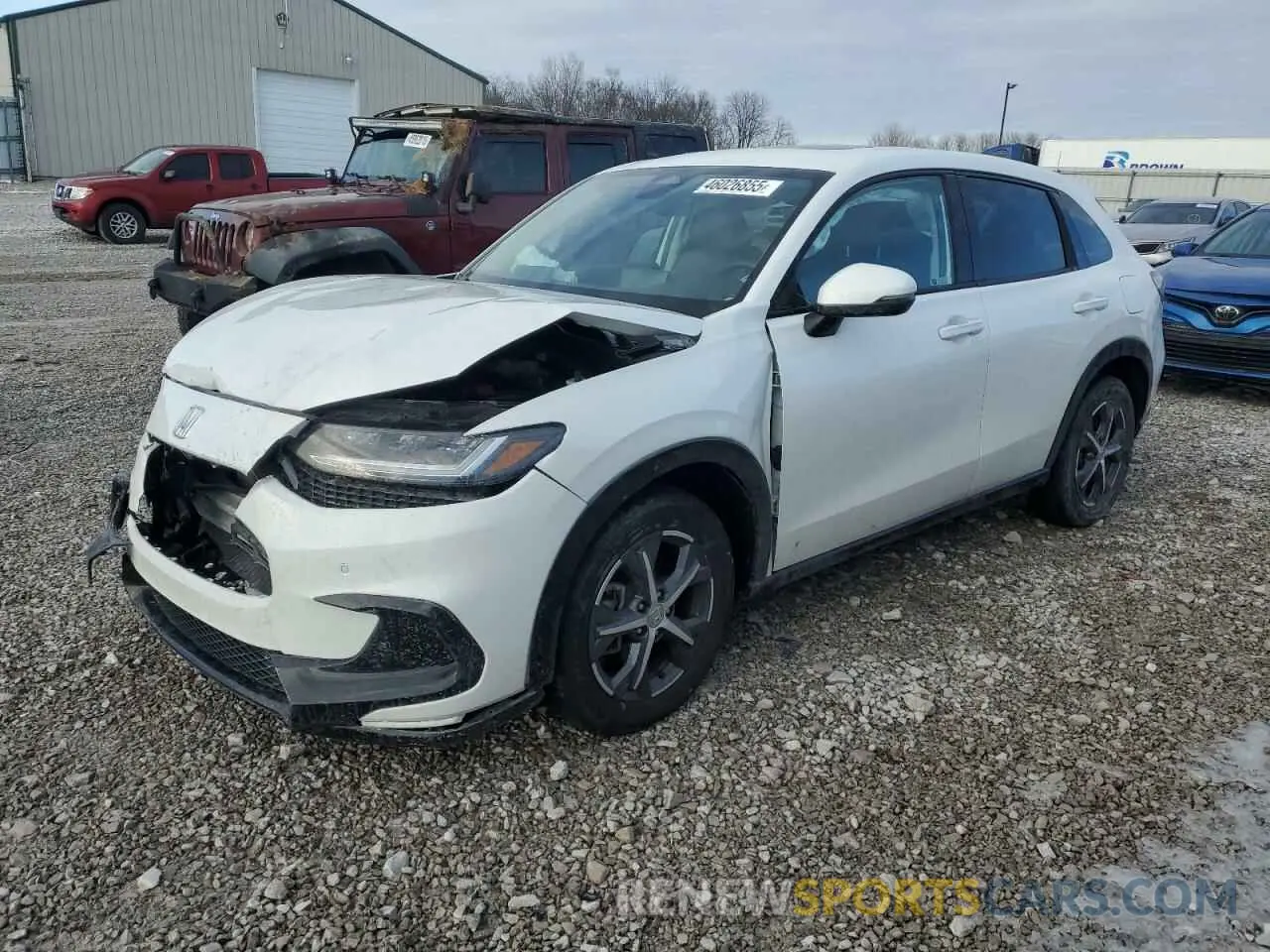 1 Photograph of a damaged car 3CZRZ2H79RM717043 HONDA HR-V 2024