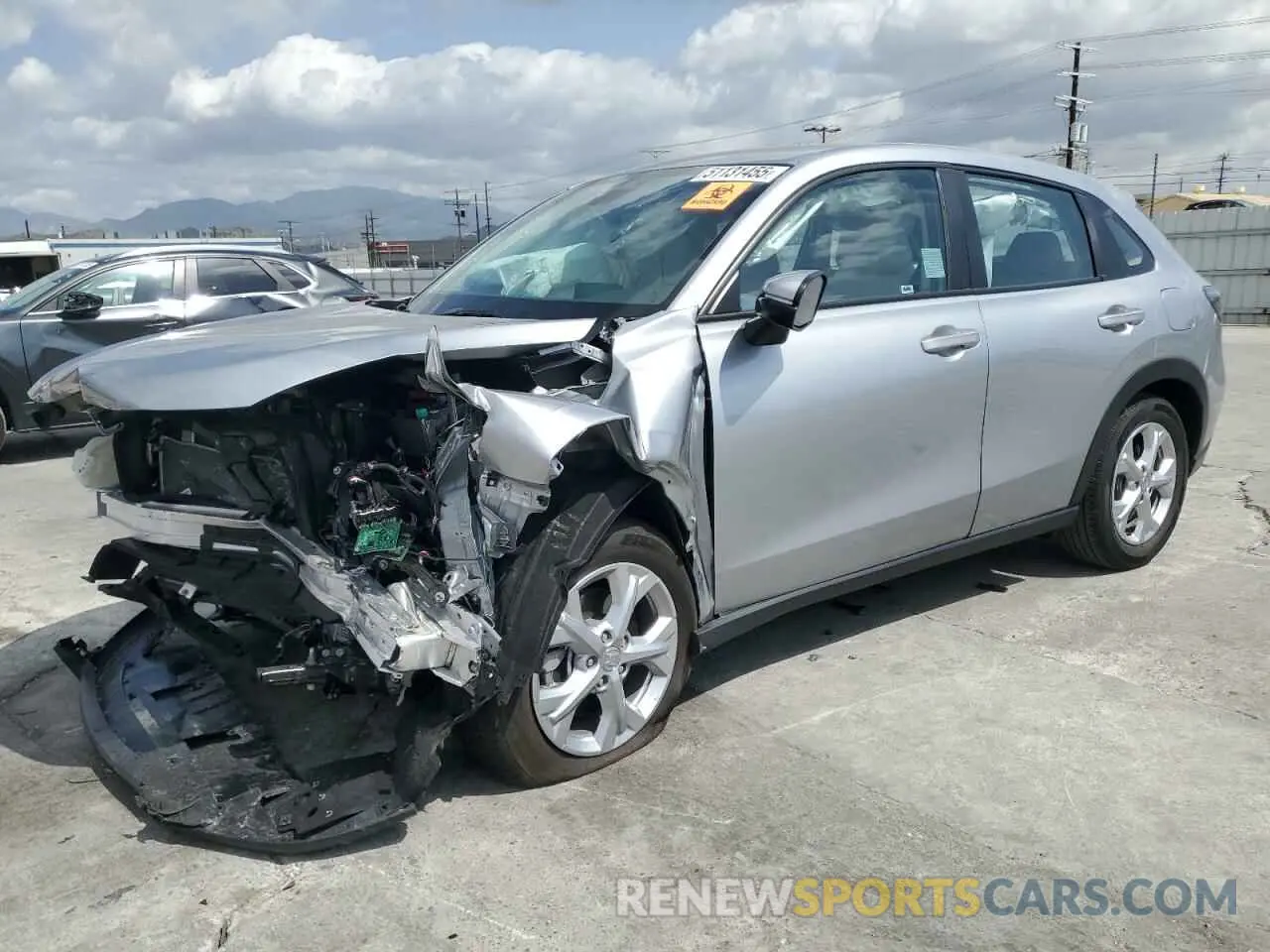 1 Photograph of a damaged car 3CZRZ1H33SM735230 HONDA HR-V 2025