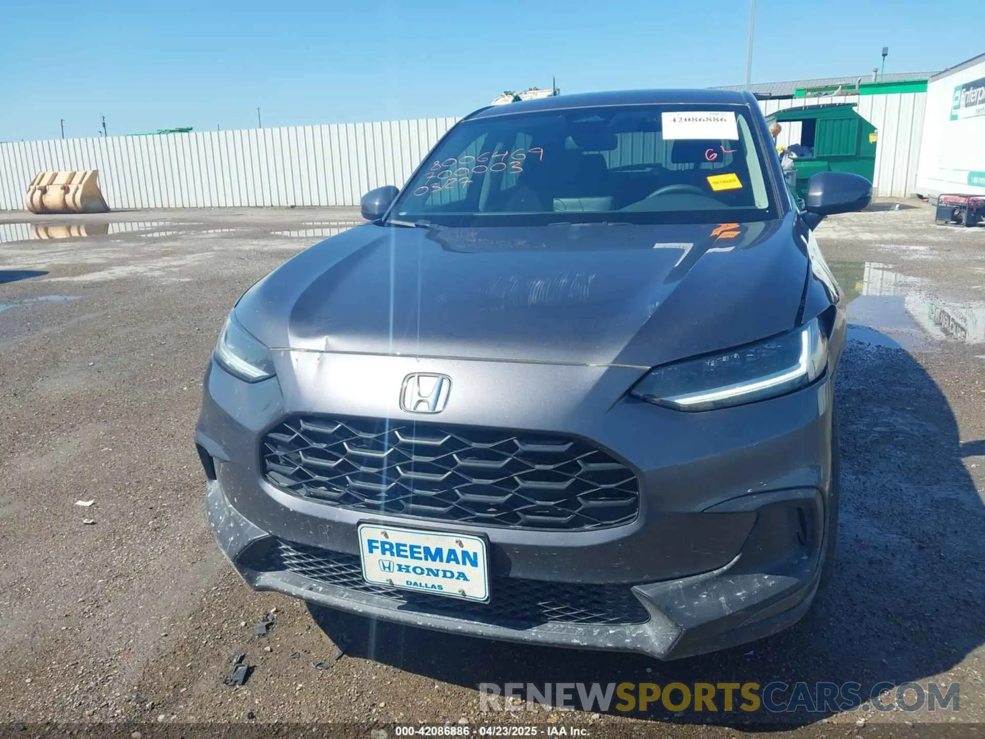 12 Photograph of a damaged car 3CZRZ1H34SM700003 HONDA HR-V 2025