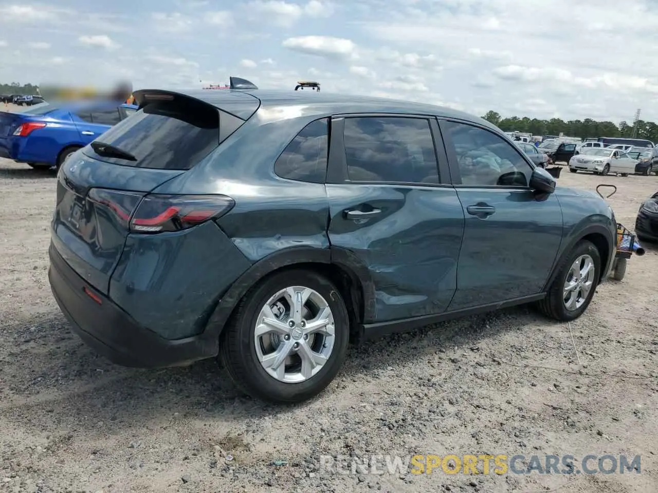 3 Photograph of a damaged car 3CZRZ1H35SM719031 HONDA HR-V 2025