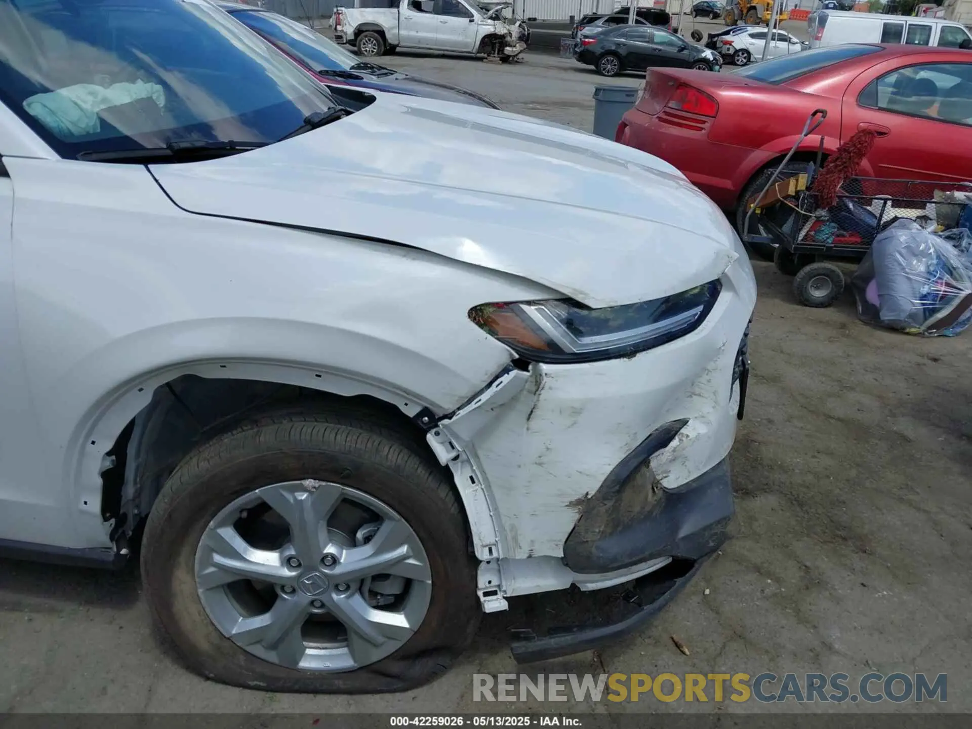 6 Photograph of a damaged car 3CZRZ1H38SM728063 HONDA HR-V 2025