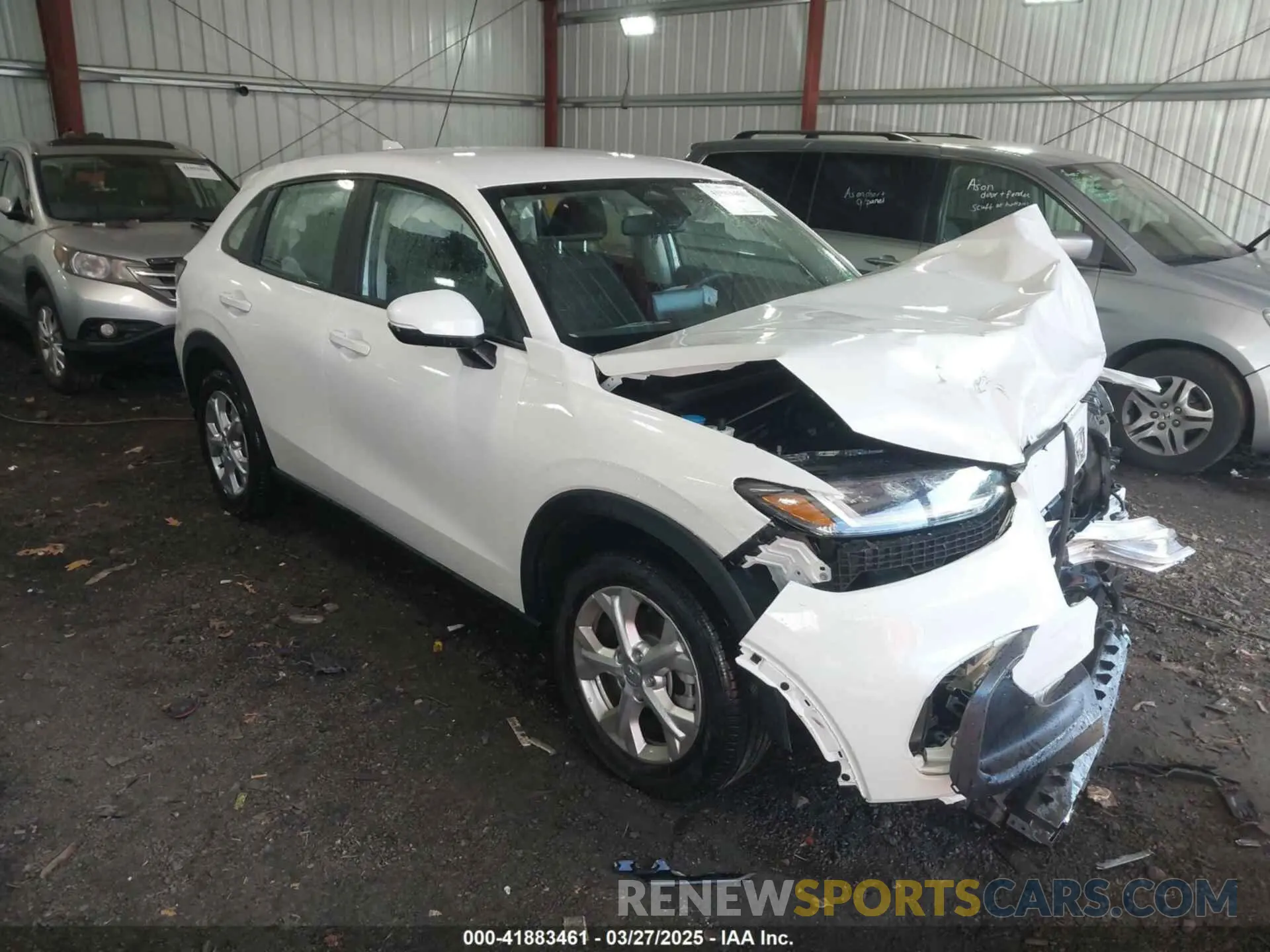 1 Photograph of a damaged car 3CZRZ1H38SM739726 HONDA HR-V 2025