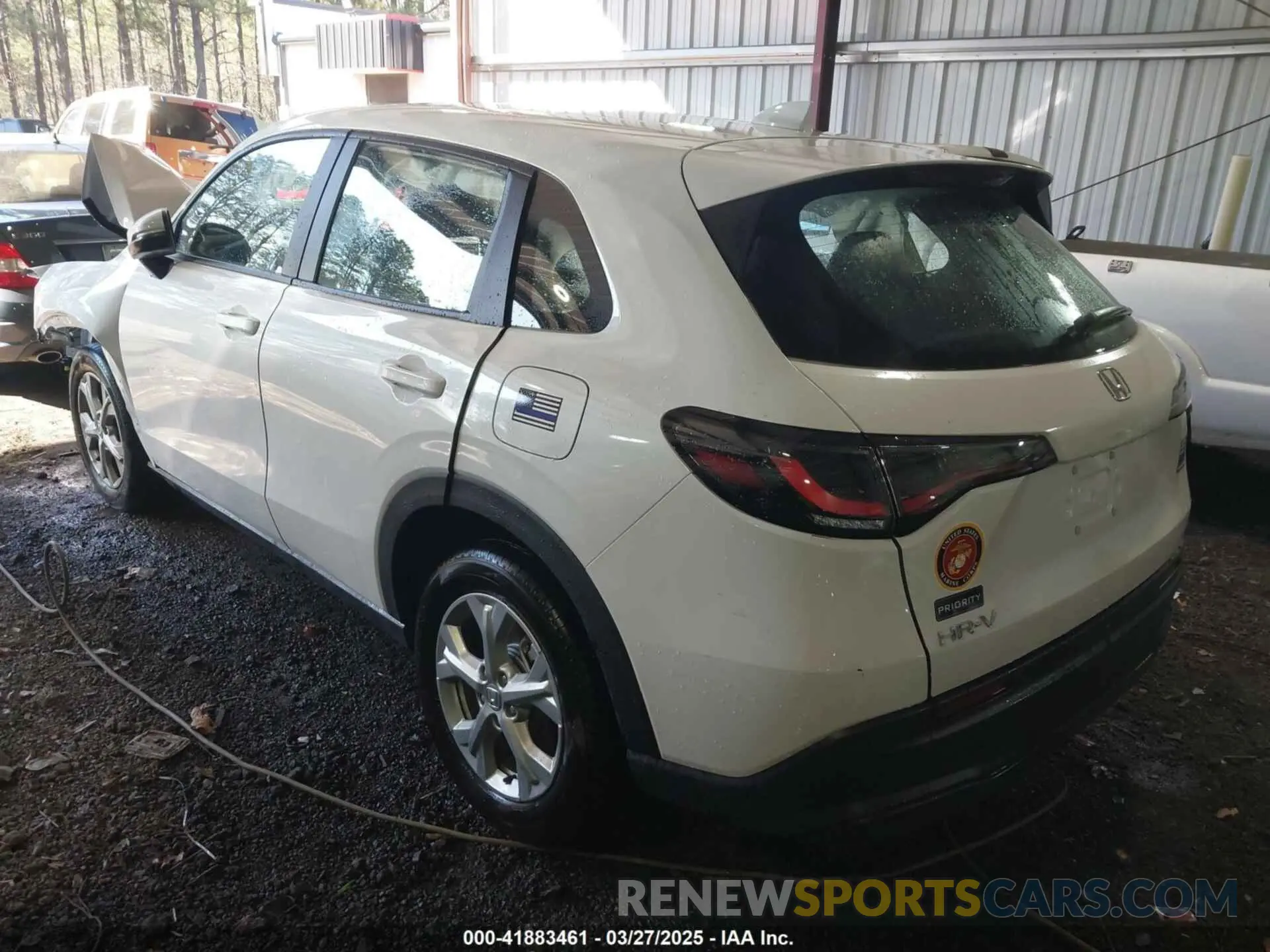 3 Photograph of a damaged car 3CZRZ1H38SM739726 HONDA HR-V 2025