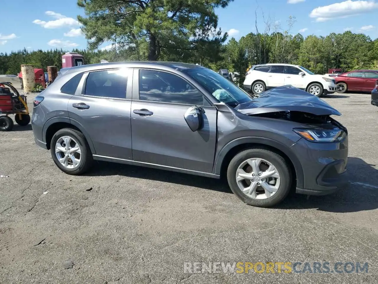 4 Photograph of a damaged car 3CZRZ1H3XSM705089 HONDA HR-V 2025