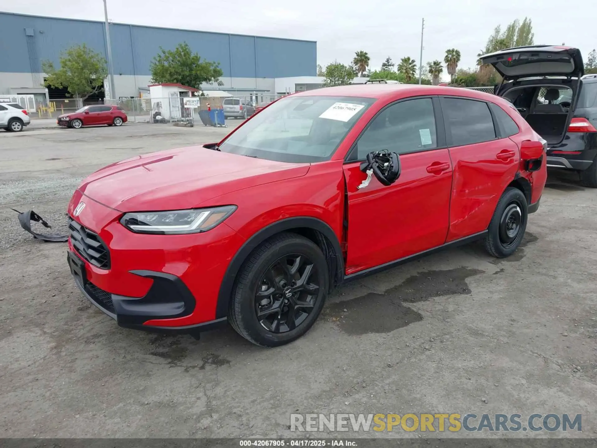 2 Photograph of a damaged car 3CZRZ1H50SM702574 HONDA HR-V 2025