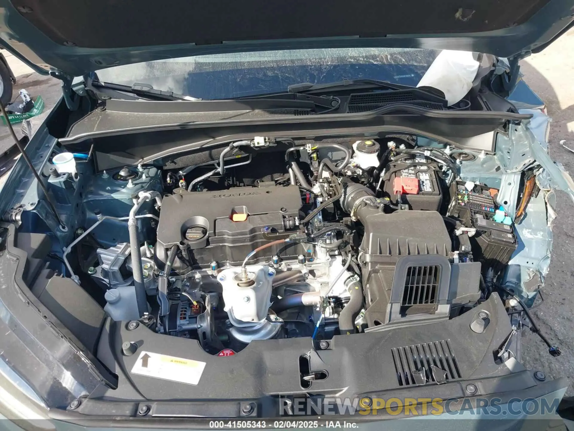 10 Photograph of a damaged car 3CZRZ1H50SM736028 HONDA HR-V 2025