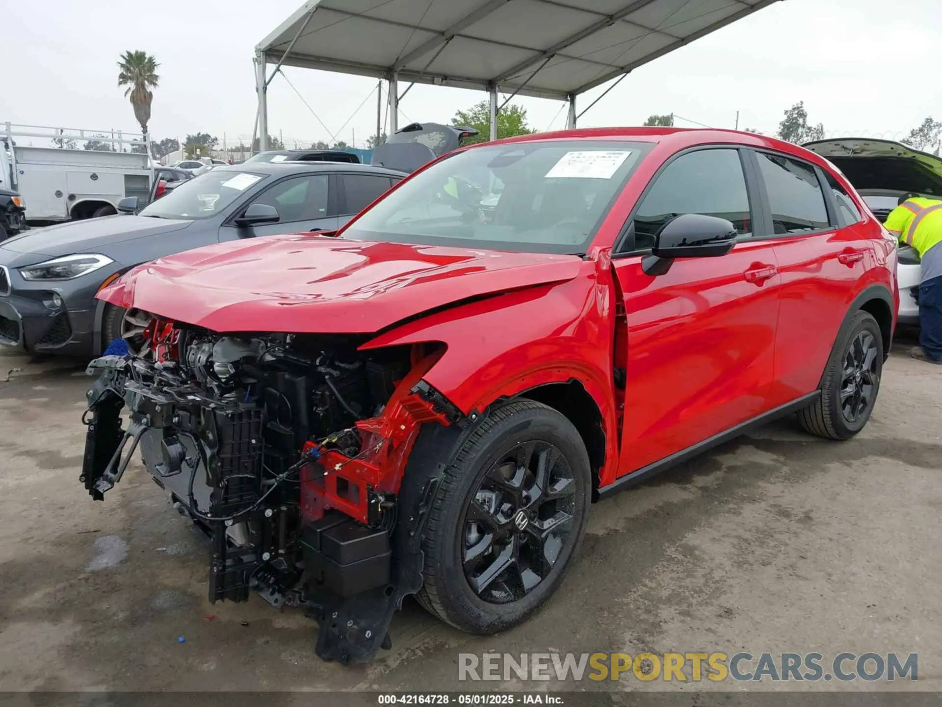 2 Photograph of a damaged car 3CZRZ1H51SM728956 HONDA HR-V 2025
