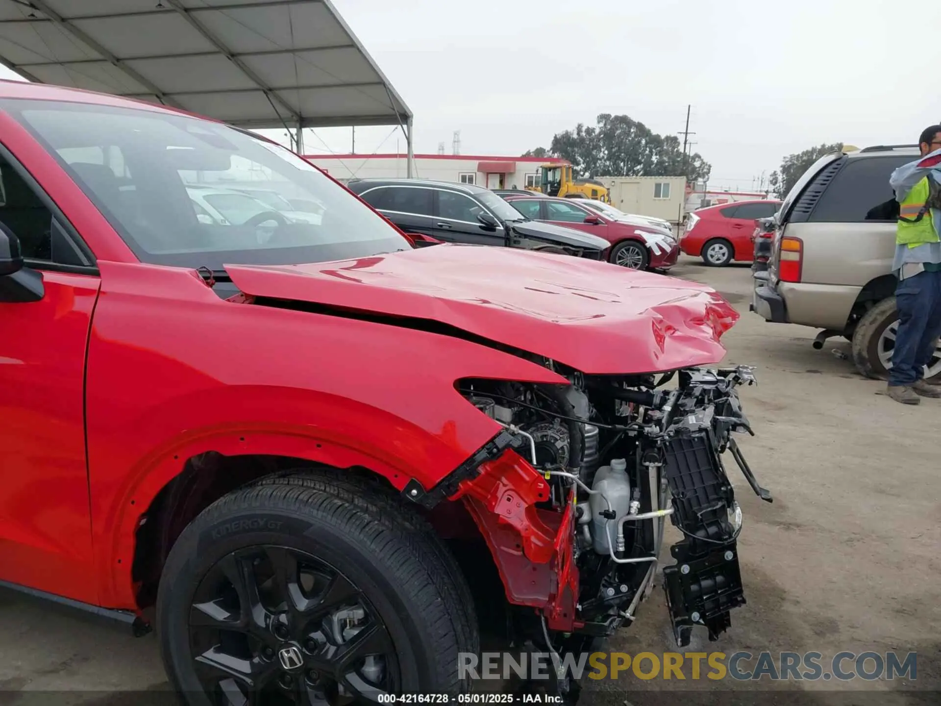 6 Photograph of a damaged car 3CZRZ1H51SM728956 HONDA HR-V 2025
