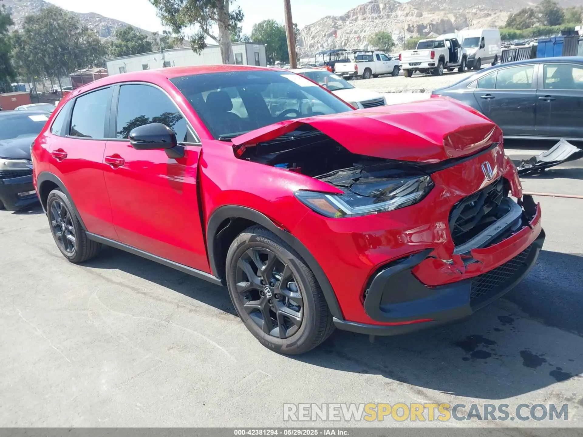 1 Photograph of a damaged car 3CZRZ1H51SM740735 HONDA HR-V 2025