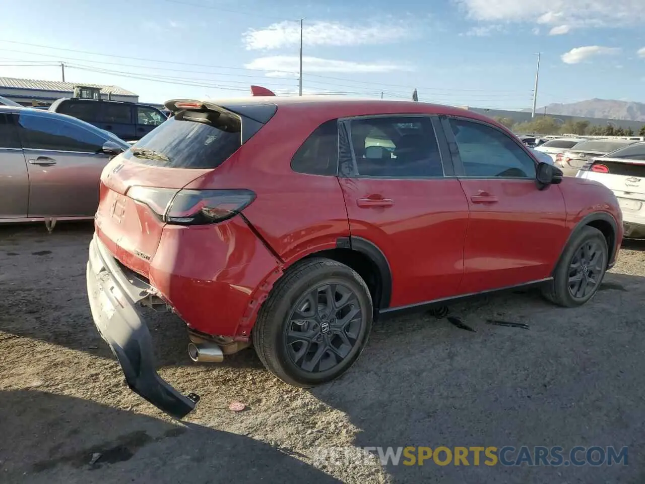 3 Photograph of a damaged car 3CZRZ1H53SM720793 HONDA HR-V 2025