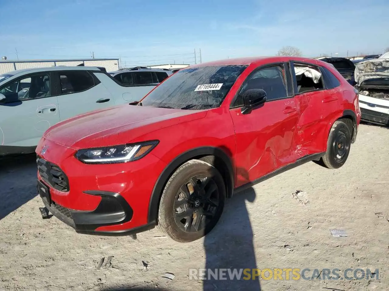 1 Photograph of a damaged car 3CZRZ1H54SM709012 HONDA HR-V 2025