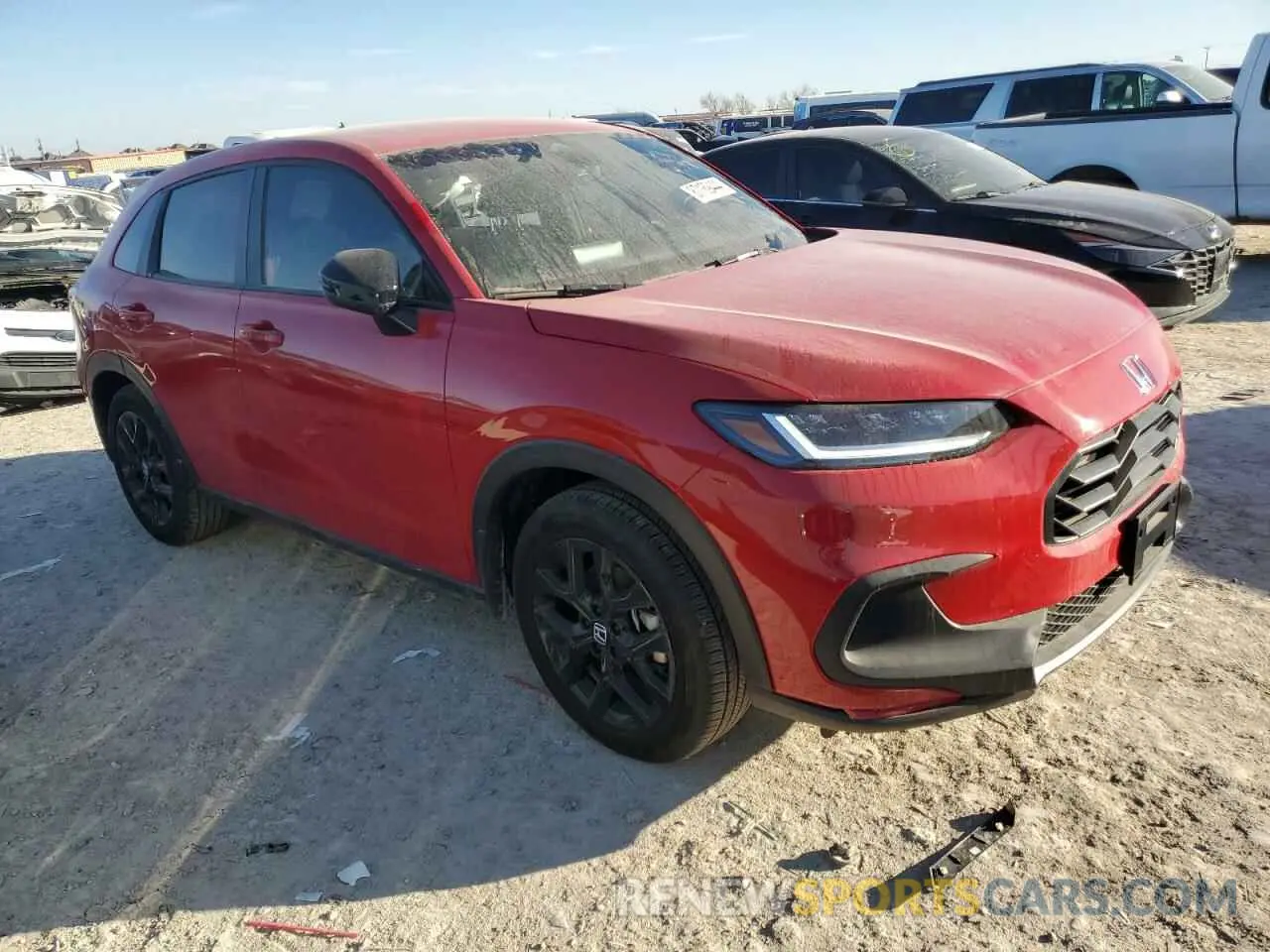 4 Photograph of a damaged car 3CZRZ1H54SM709012 HONDA HR-V 2025