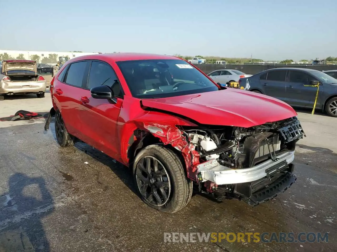 4 Photograph of a damaged car 3CZRZ1H55SM720293 HONDA HR-V 2025