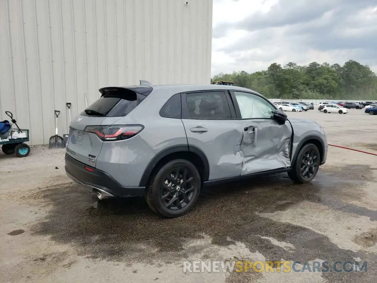 3 Photograph of a damaged car 3CZRZ1H57SM703186 HONDA HR-V 2025