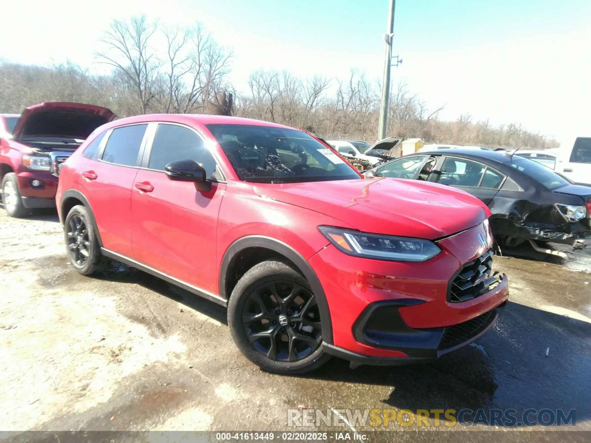 1 Photograph of a damaged car 3CZRZ1H57SM730100 HONDA HR-V 2025