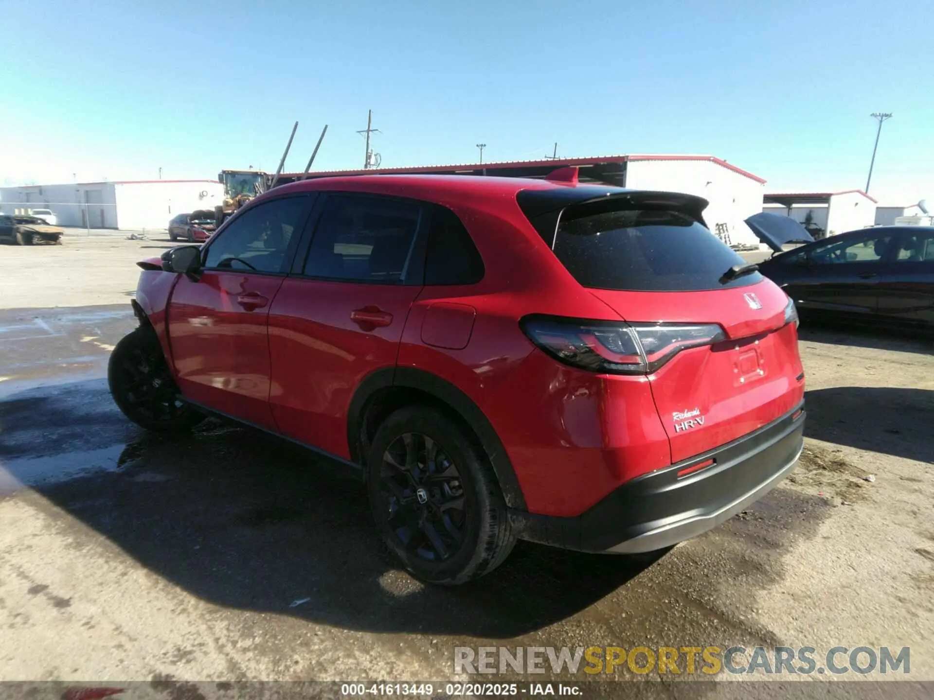 3 Photograph of a damaged car 3CZRZ1H57SM730100 HONDA HR-V 2025
