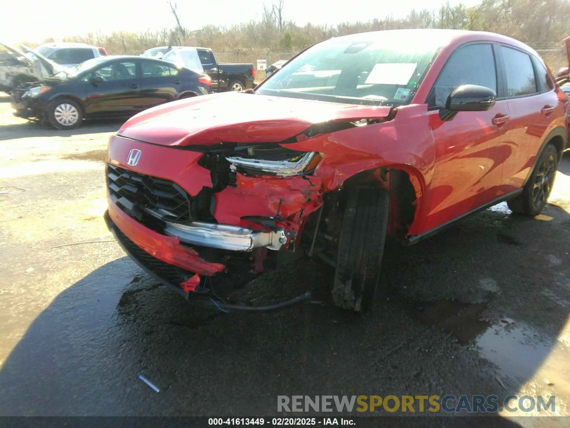 6 Photograph of a damaged car 3CZRZ1H57SM730100 HONDA HR-V 2025