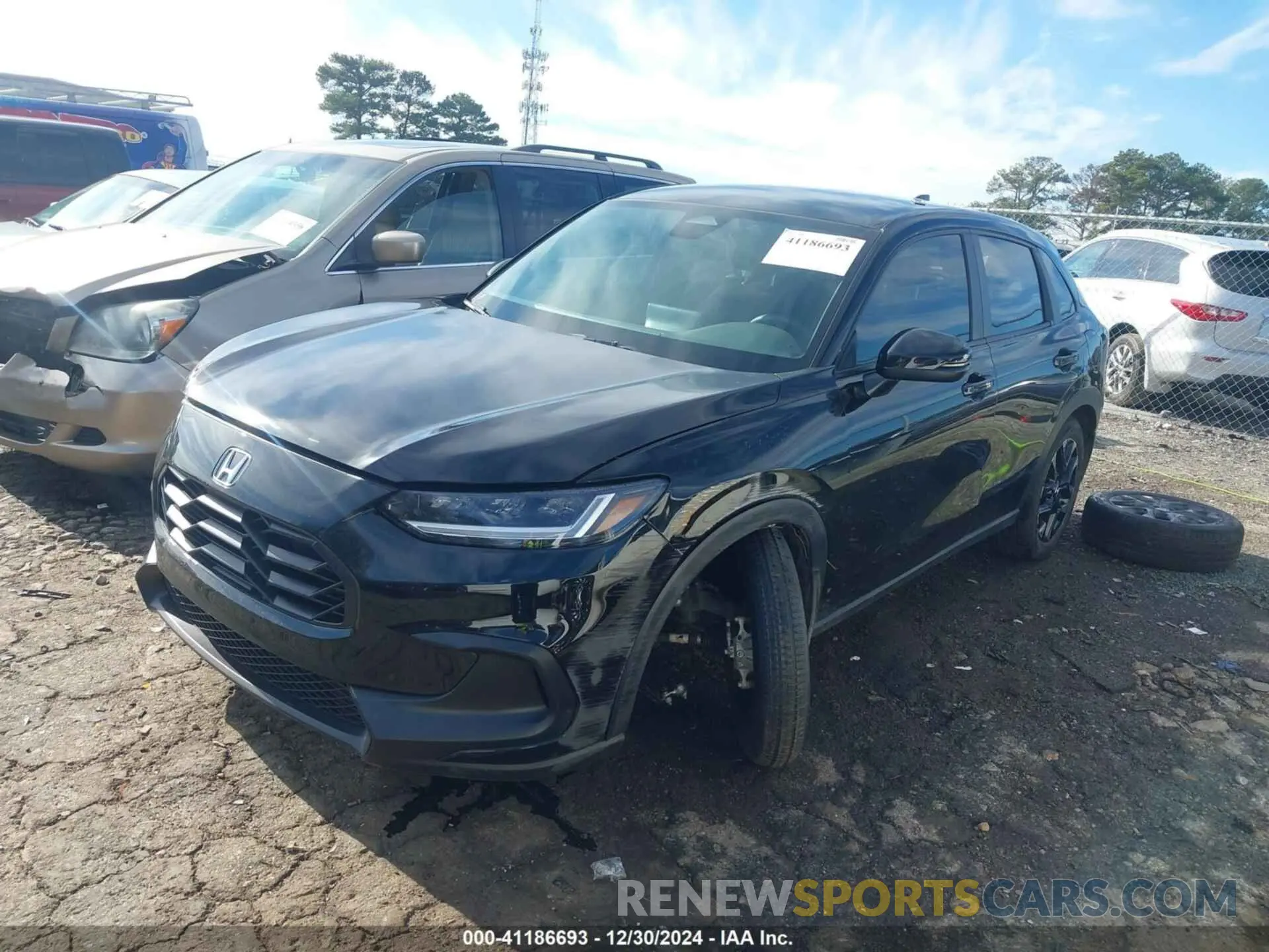 2 Photograph of a damaged car 3CZRZ1H5XSM714621 HONDA HR-V 2025