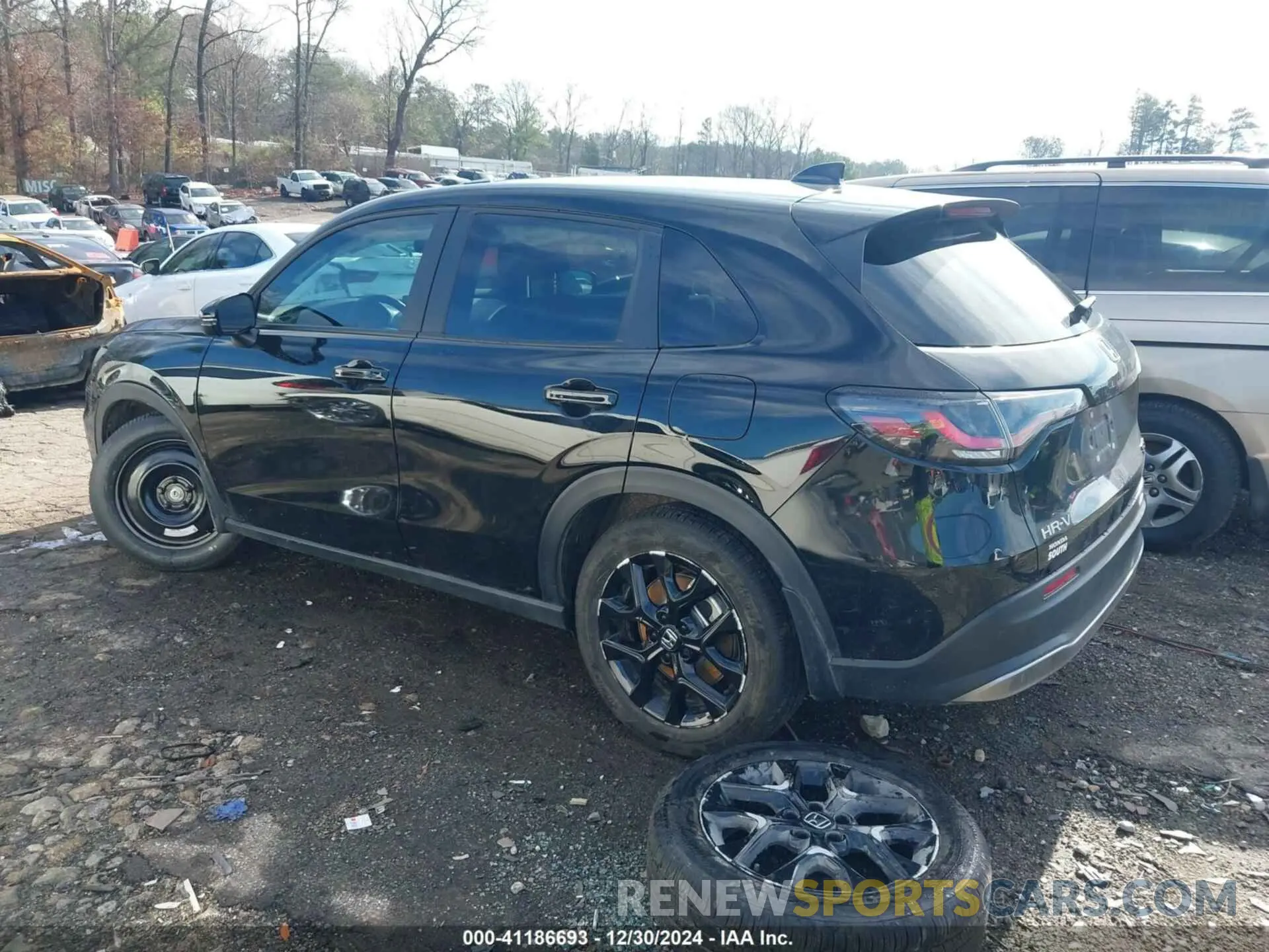 3 Photograph of a damaged car 3CZRZ1H5XSM714621 HONDA HR-V 2025