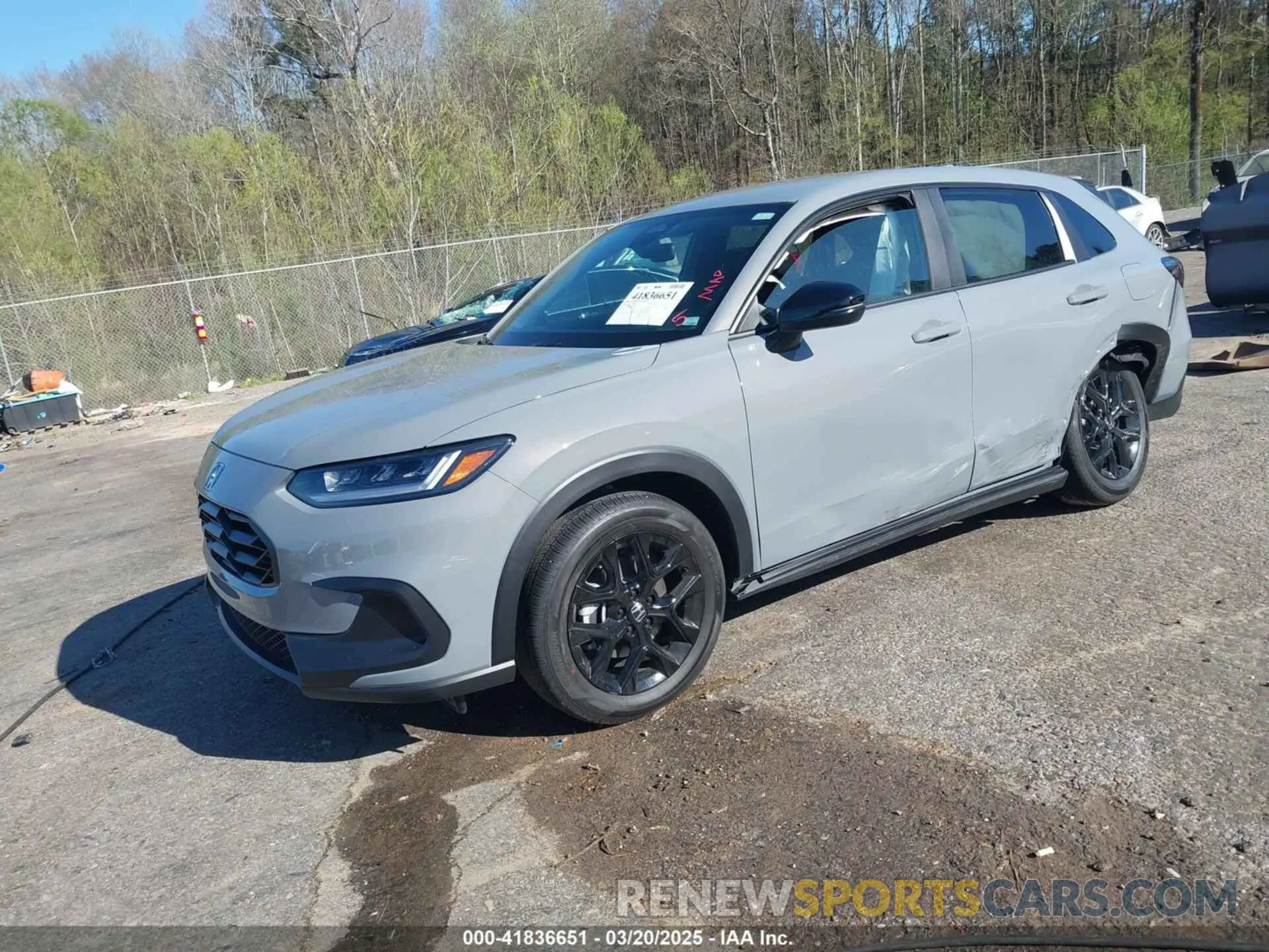 1 Photograph of a damaged car 3CZRZ1H5XSM731032 HONDA HR-V 2025