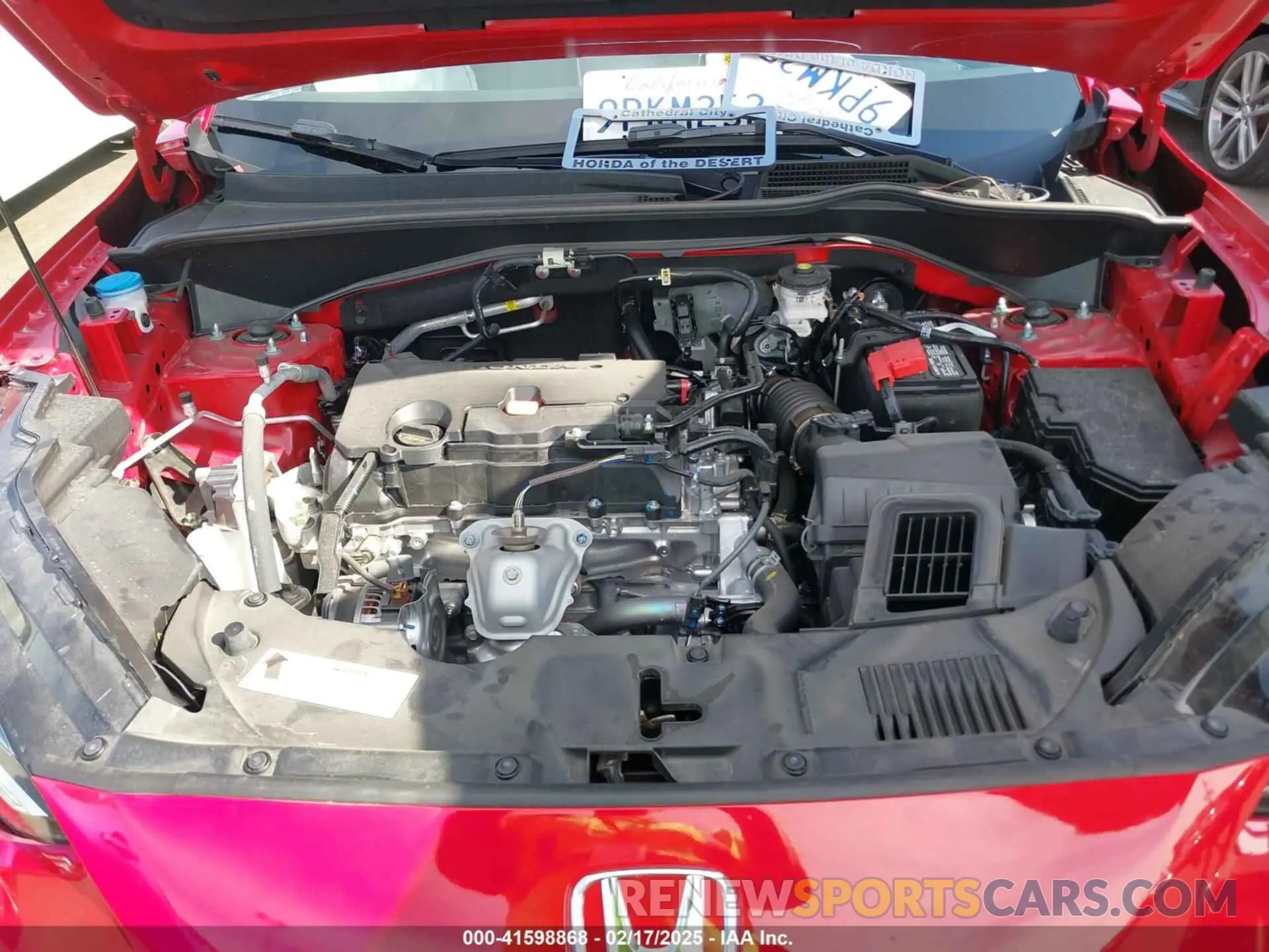 10 Photograph of a damaged car 3CZRZ1H72SM714517 HONDA HR-V 2025