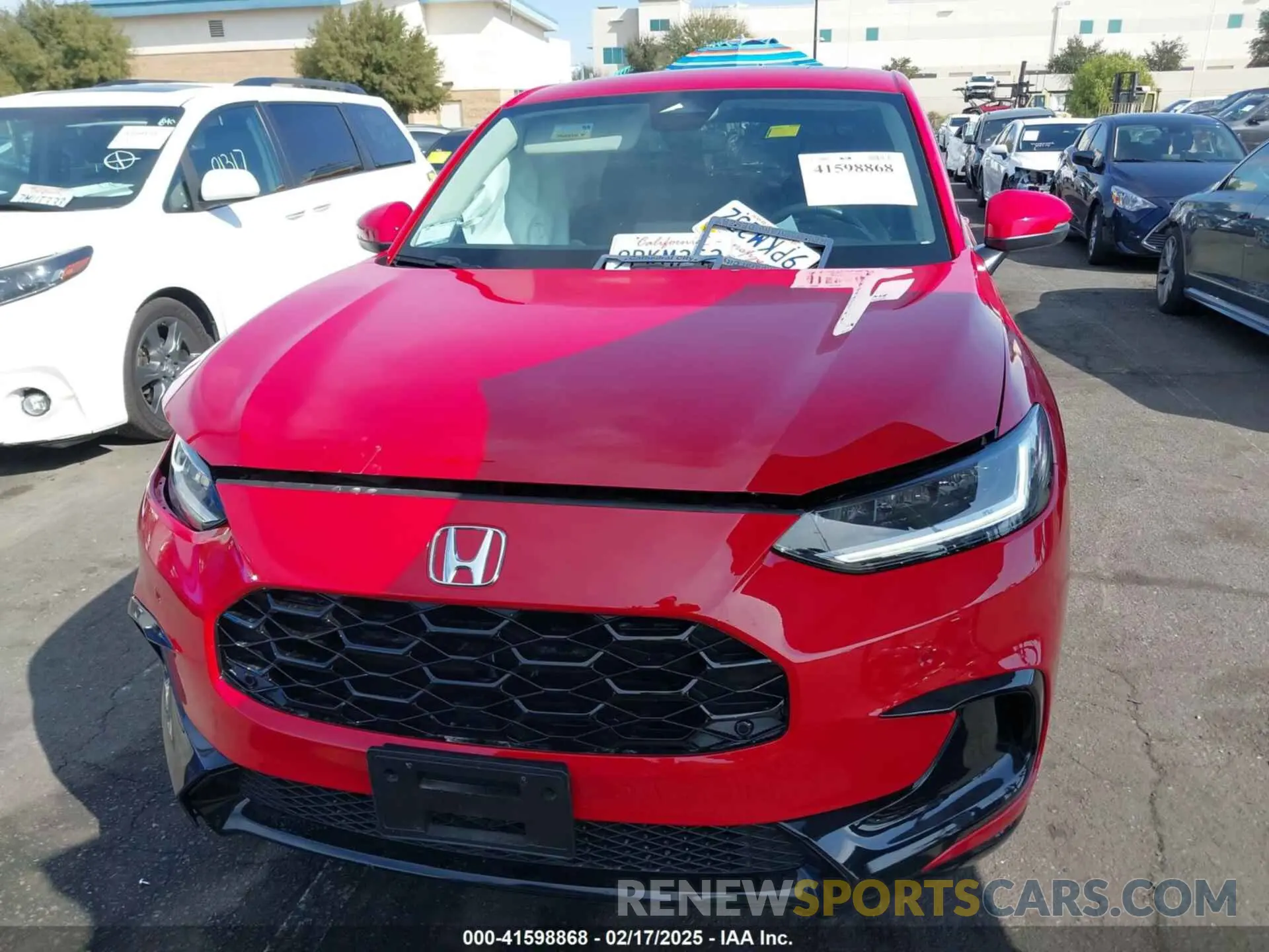 12 Photograph of a damaged car 3CZRZ1H72SM714517 HONDA HR-V 2025