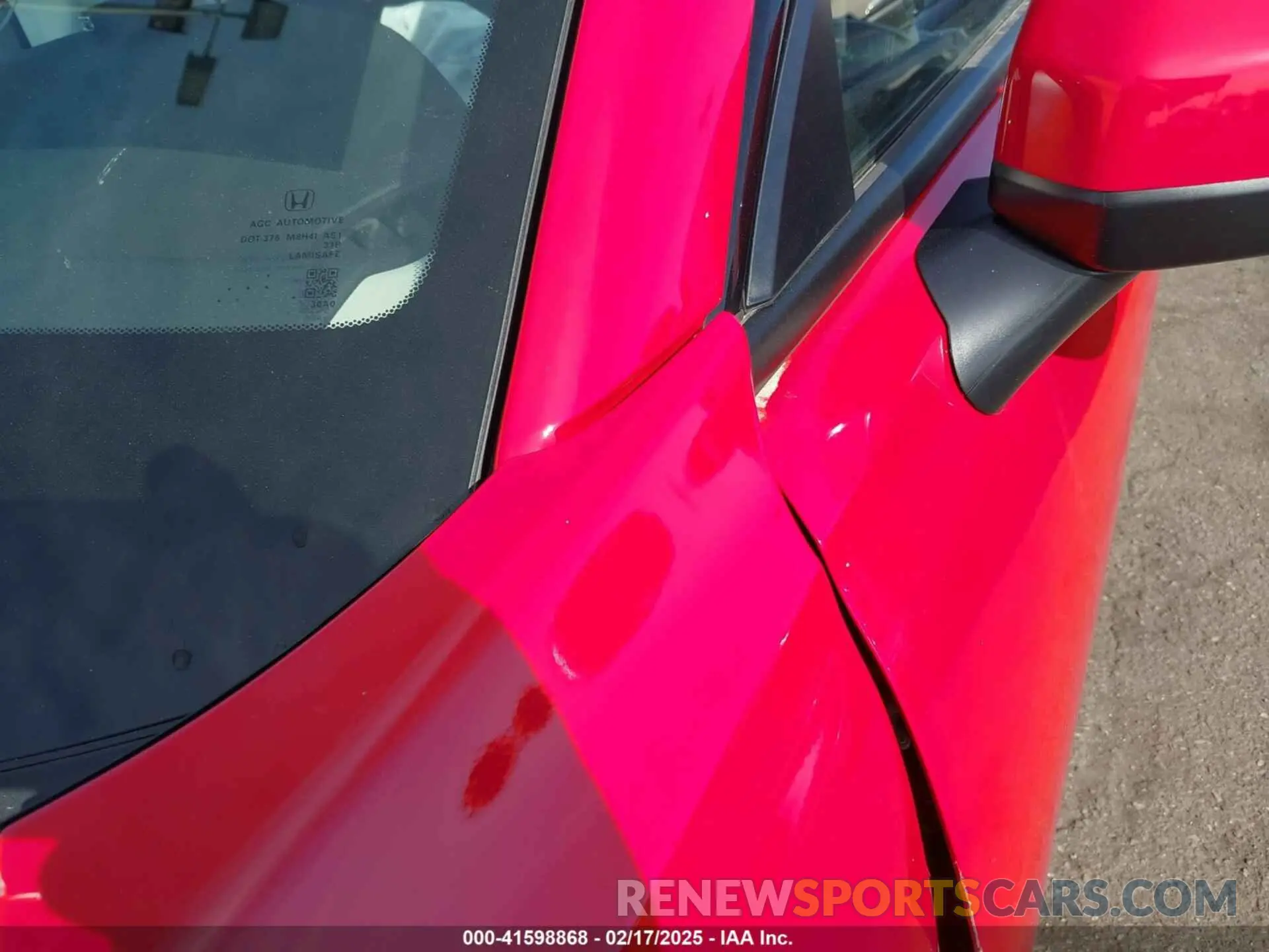 19 Photograph of a damaged car 3CZRZ1H72SM714517 HONDA HR-V 2025