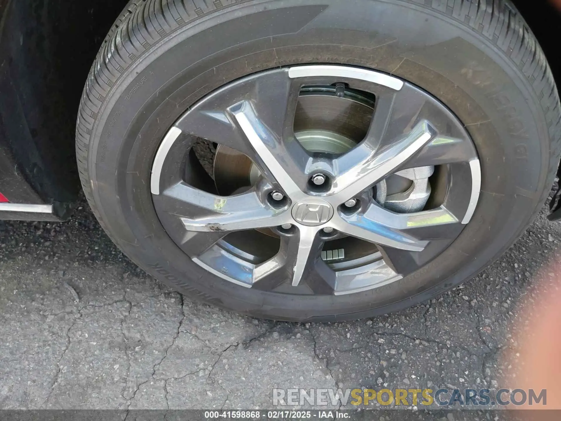 20 Photograph of a damaged car 3CZRZ1H72SM714517 HONDA HR-V 2025