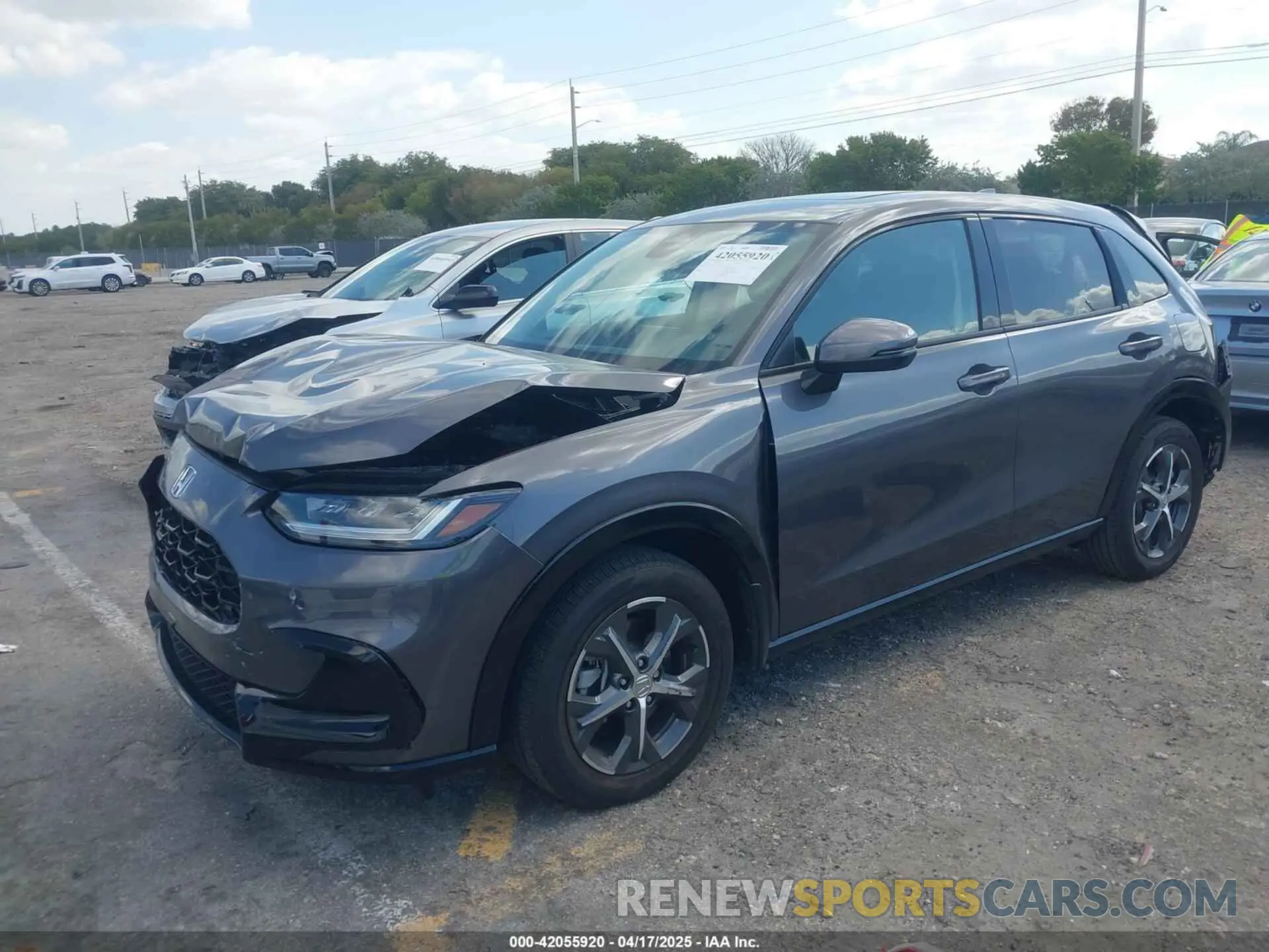 2 Photograph of a damaged car 3CZRZ1H72SM733956 HONDA HR-V 2025