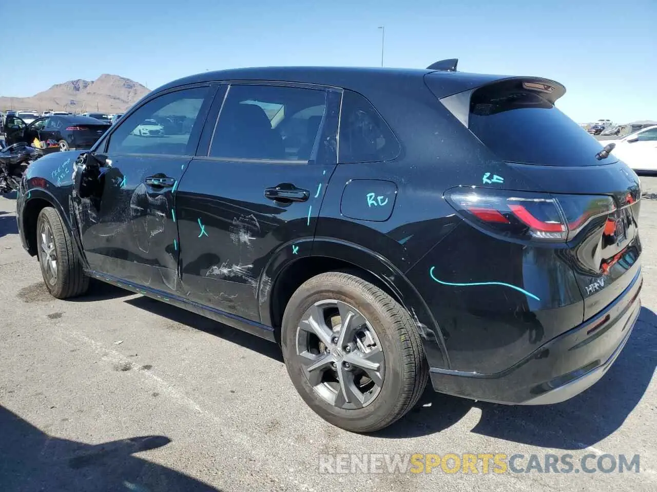 2 Photograph of a damaged car 3CZRZ1H74SM734932 HONDA HR-V 2025