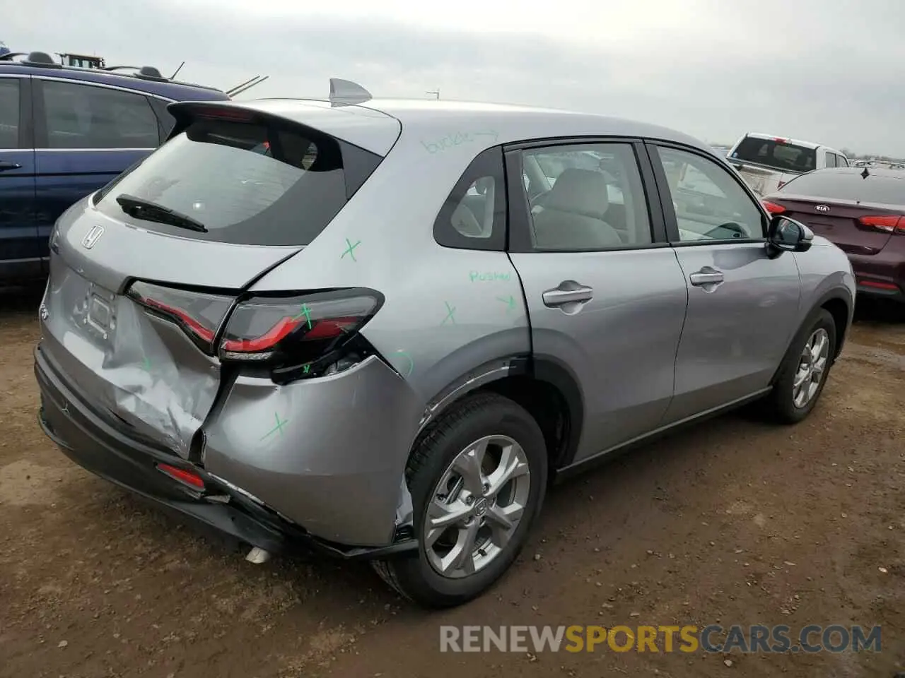 3 Photograph of a damaged car 3CZRZ2H34SM727062 HONDA HR-V 2025