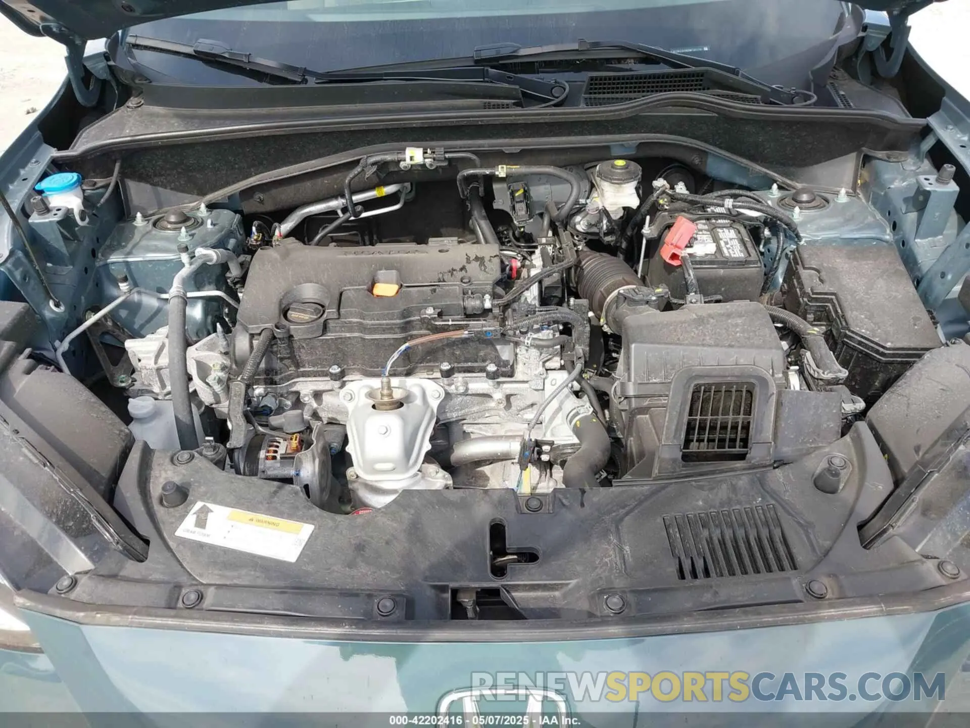 10 Photograph of a damaged car 3CZRZ2H36SM734174 HONDA HR-V 2025