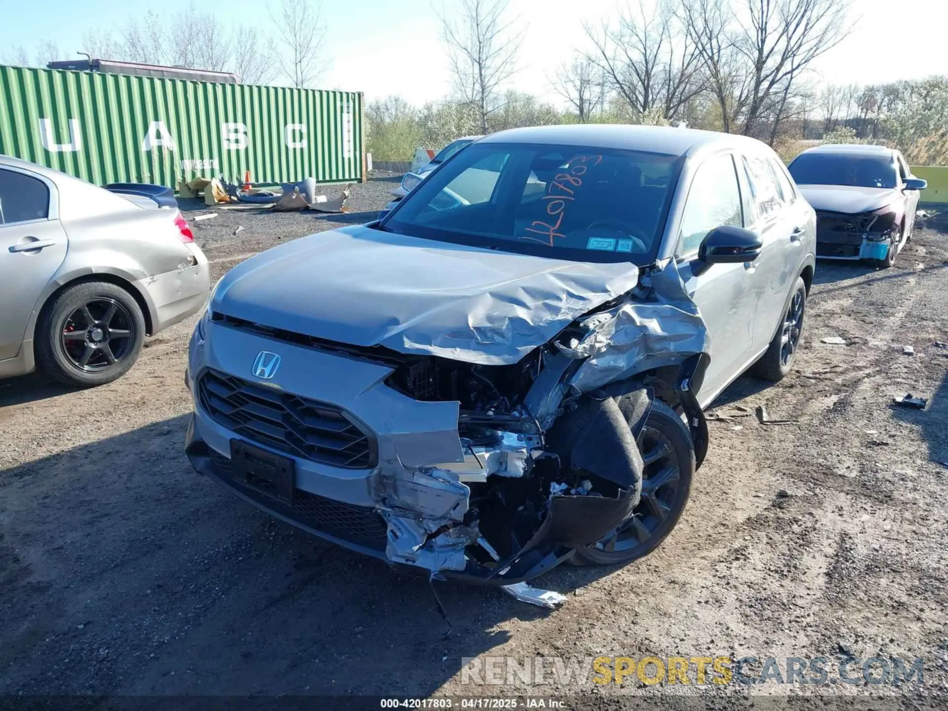 2 Photograph of a damaged car 3CZRZ2H51SM733337 HONDA HR-V 2025