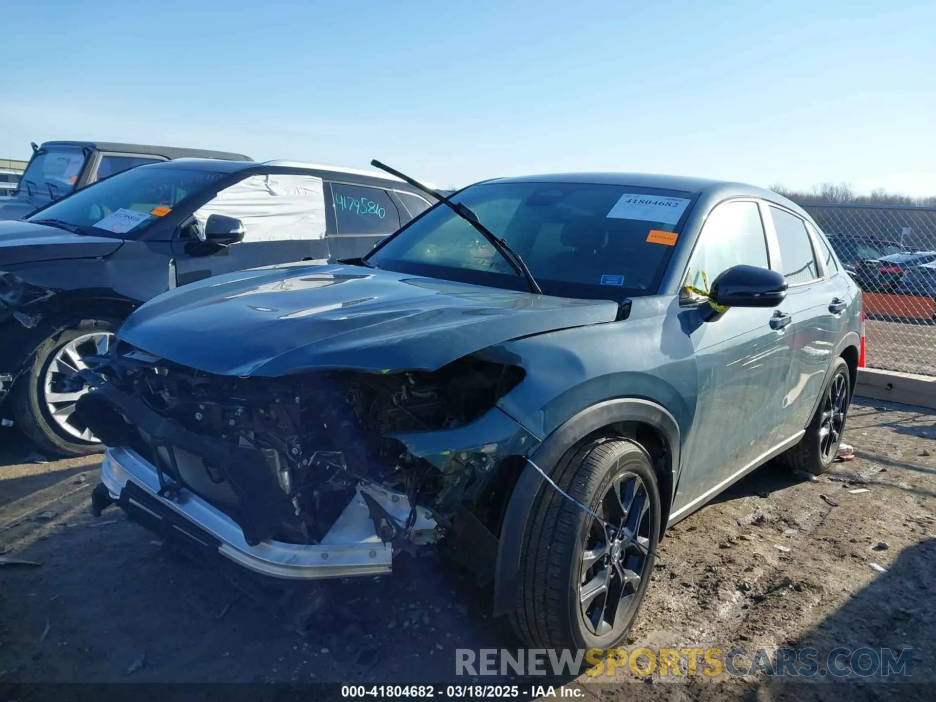 2 Photograph of a damaged car 3CZRZ2H54SM709369 HONDA HR-V 2025