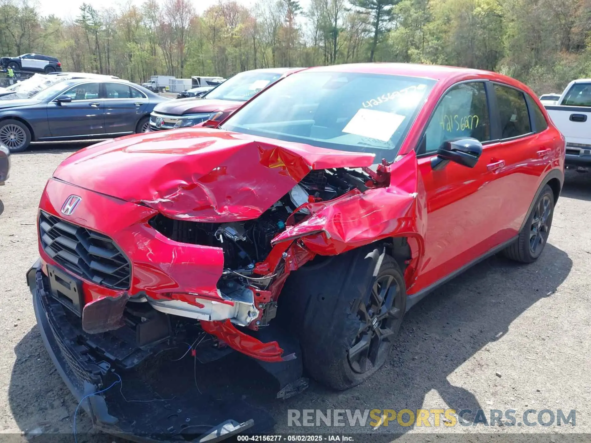 2 Photograph of a damaged car 3CZRZ2H56SM722088 HONDA HR-V 2025