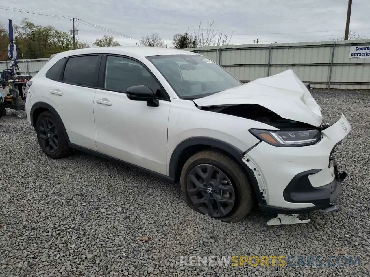 4 Photograph of a damaged car 3CZRZ2H5XSM703477 HONDA HR-V 2025