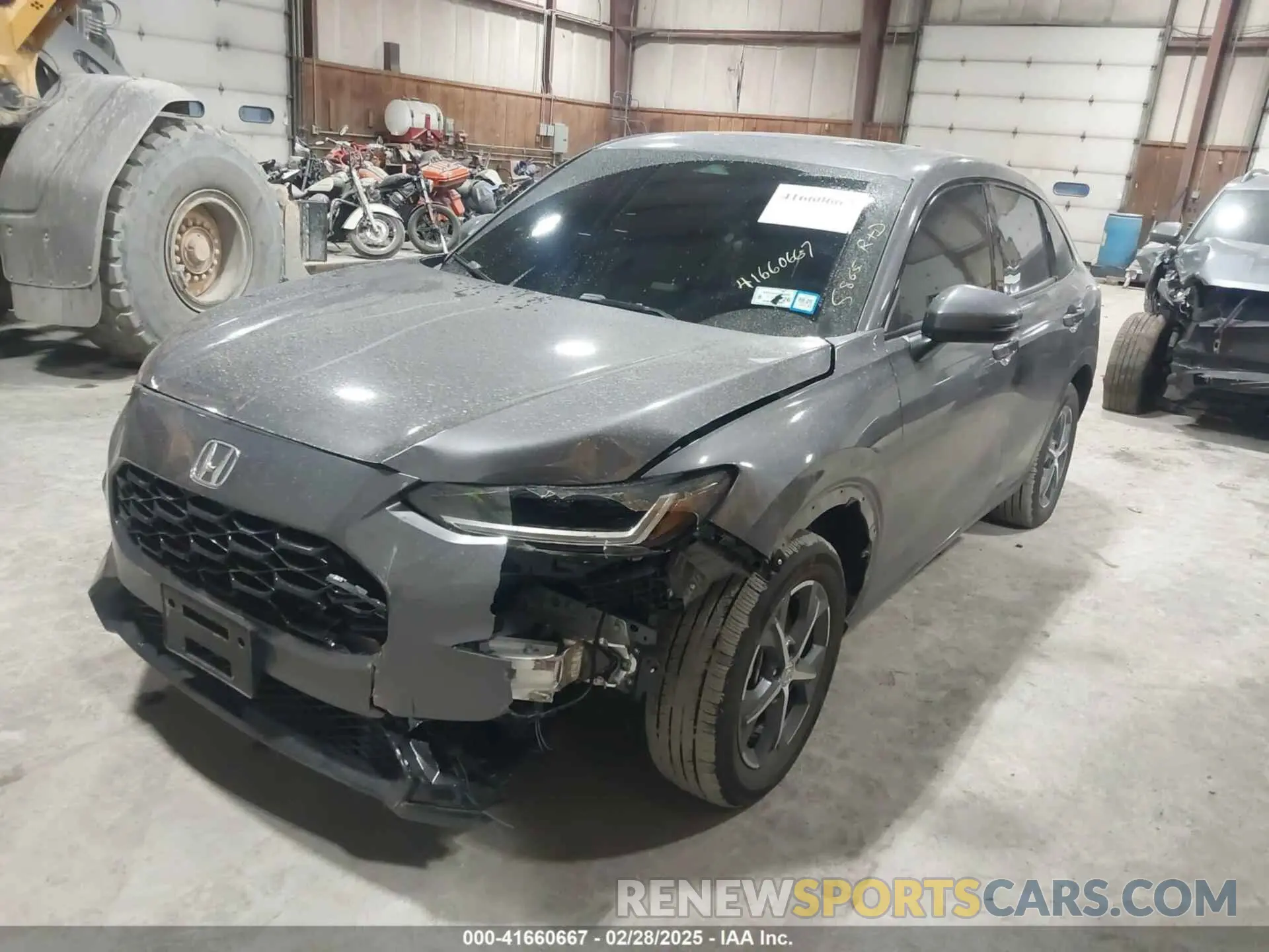 2 Photograph of a damaged car 3CZRZ2H75SM713352 HONDA HR-V 2025