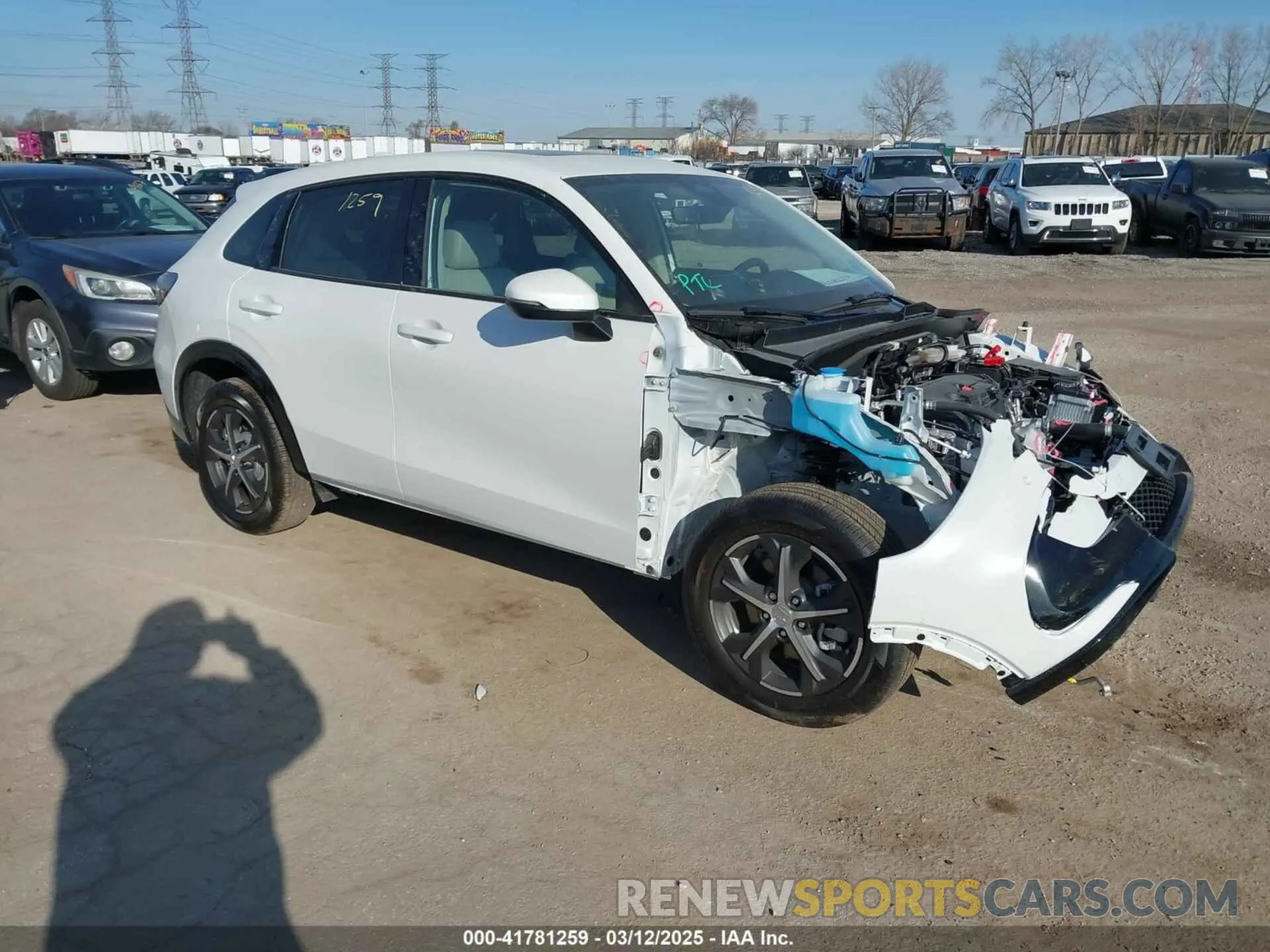 1 Photograph of a damaged car 3CZRZ2H77SM744487 HONDA HR-V 2025