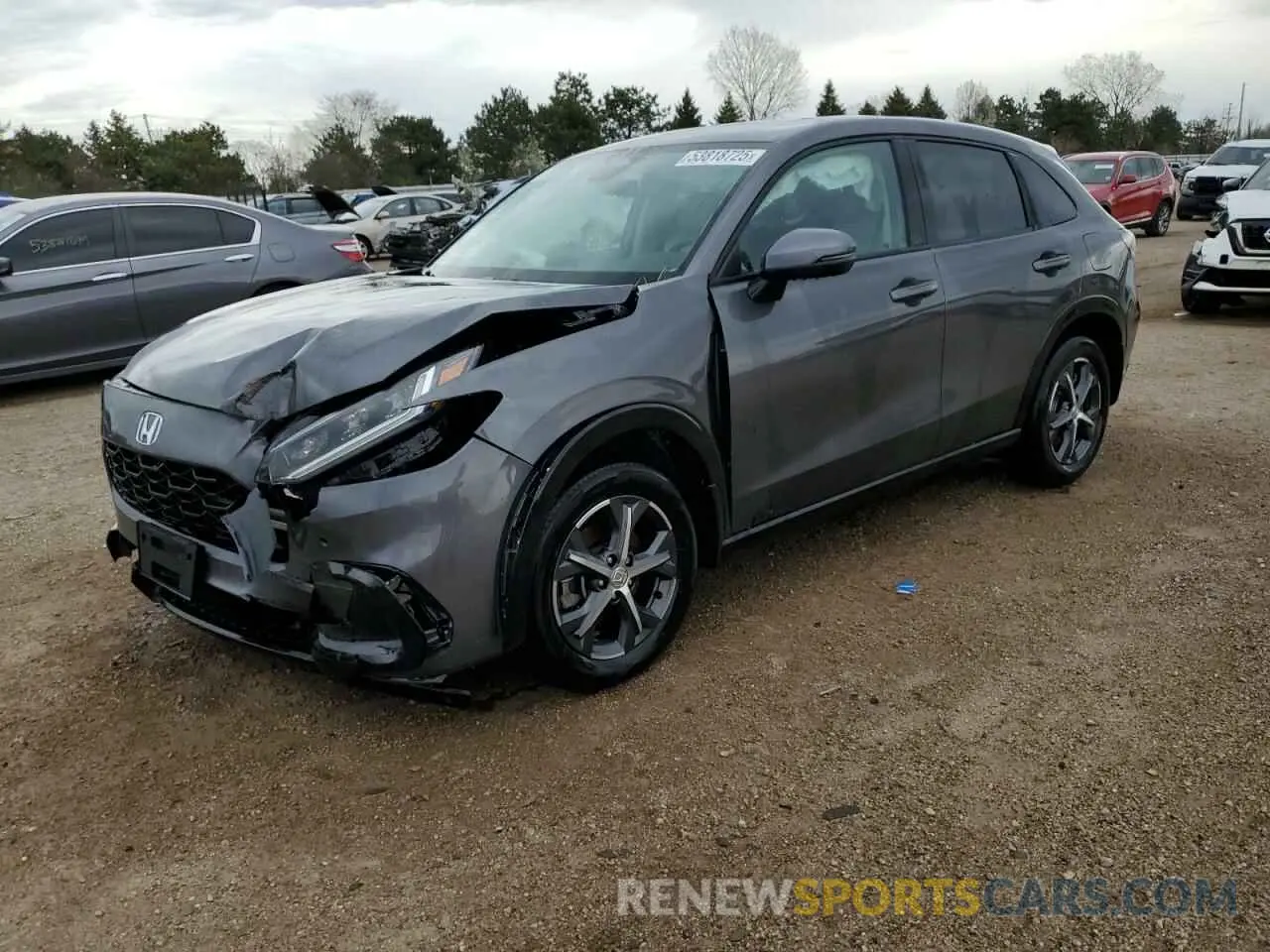1 Photograph of a damaged car 3CZRZ2H78SM702488 HONDA HR-V 2025