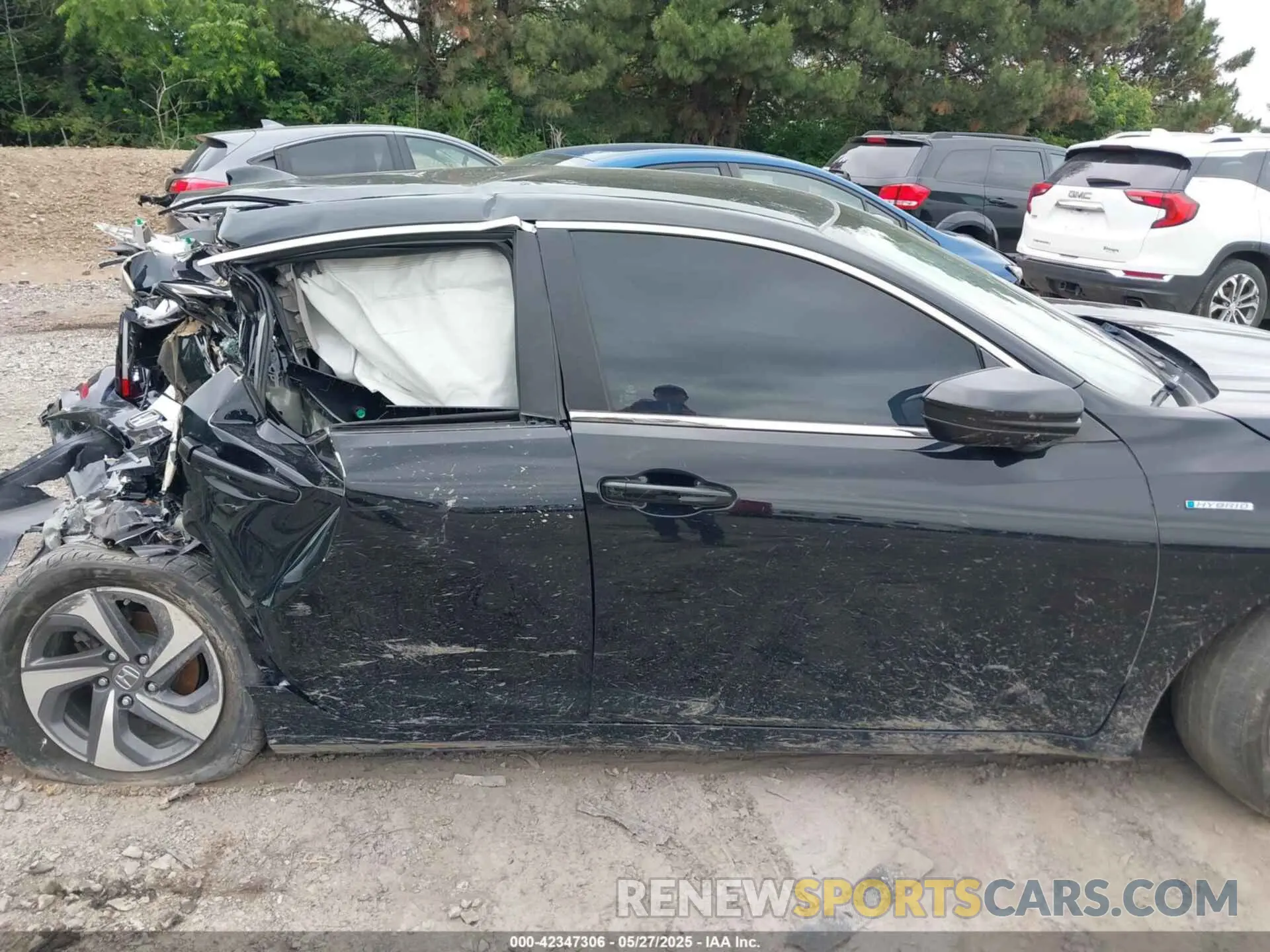 13 Photograph of a damaged car 19XZE4F10KE003376 HONDA INSIGHT 2019