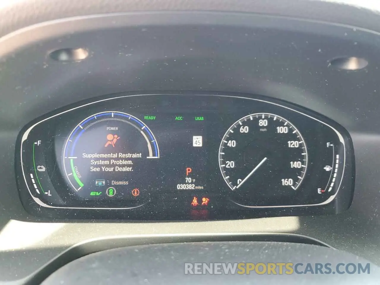 9 Photograph of a damaged car 19XZE4F10KE018914 HONDA INSIGHT 2019