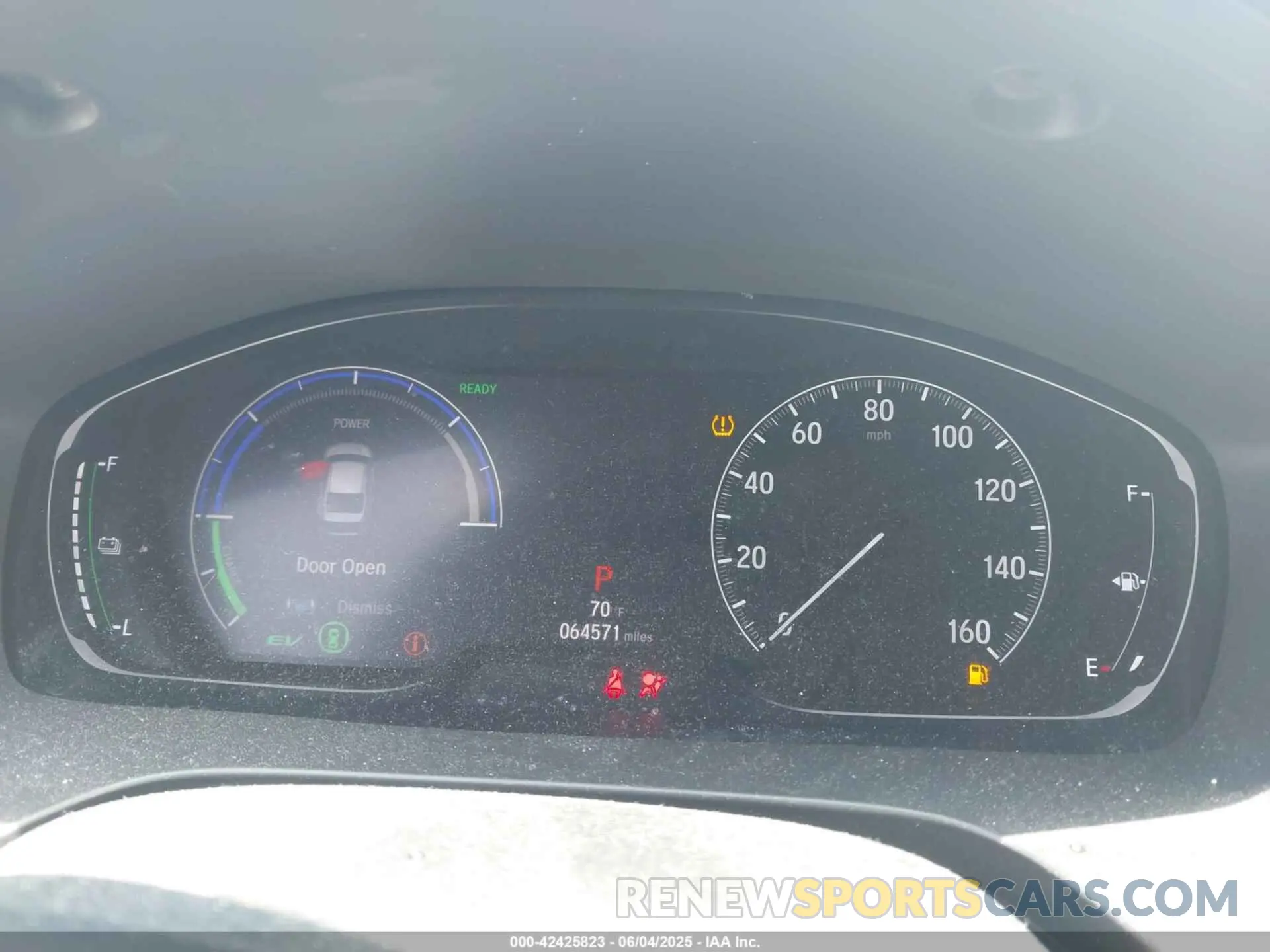 7 Photograph of a damaged car 19XZE4F10KE029699 HONDA INSIGHT 2019