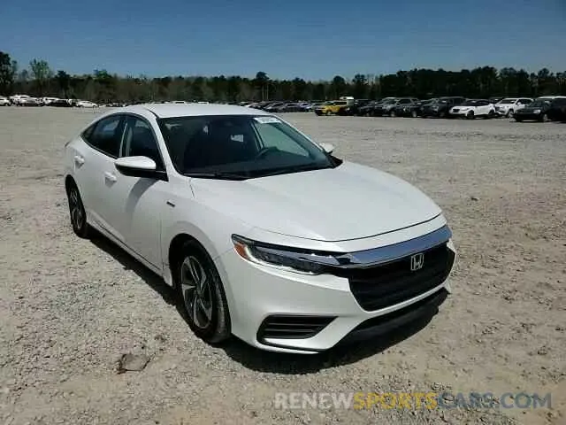 10 Photograph of a damaged car 19XZE4F12KE006778 HONDA INSIGHT 2019