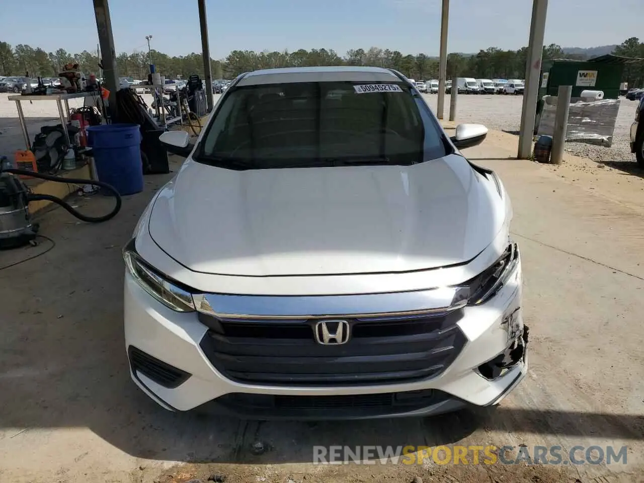 5 Photograph of a damaged car 19XZE4F12KE006778 HONDA INSIGHT 2019