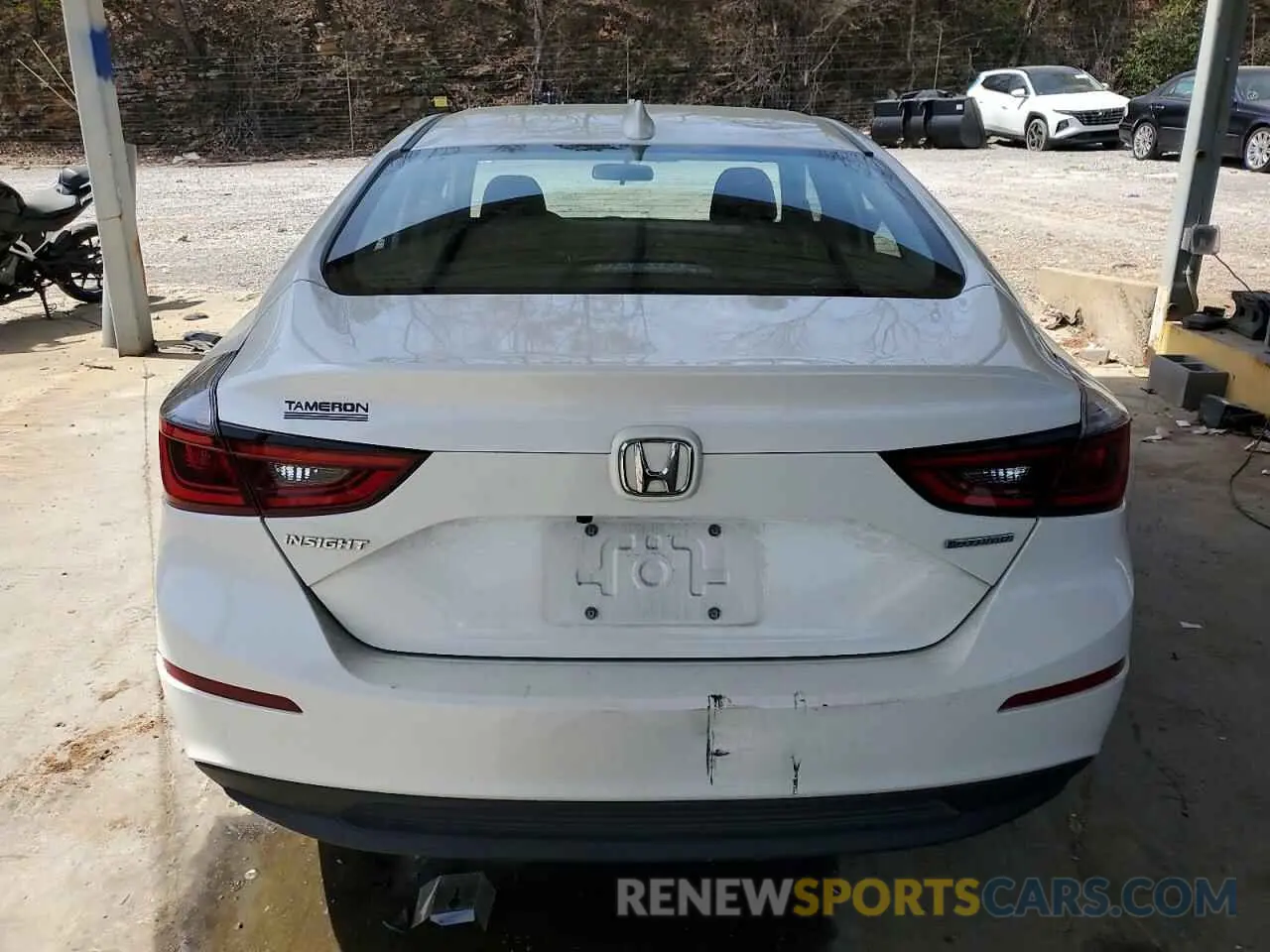 6 Photograph of a damaged car 19XZE4F12KE006778 HONDA INSIGHT 2019