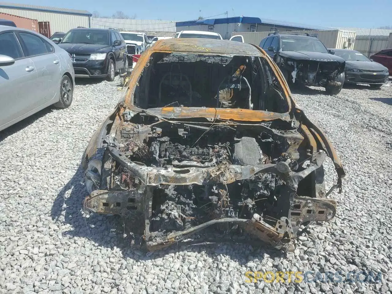 5 Photograph of a damaged car 19XZE4F13KE013593 HONDA INSIGHT 2019