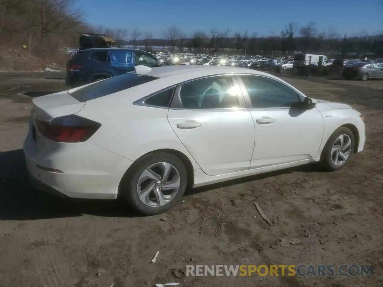 3 Photograph of a damaged car 19XZE4F14KE002277 HONDA INSIGHT 2019